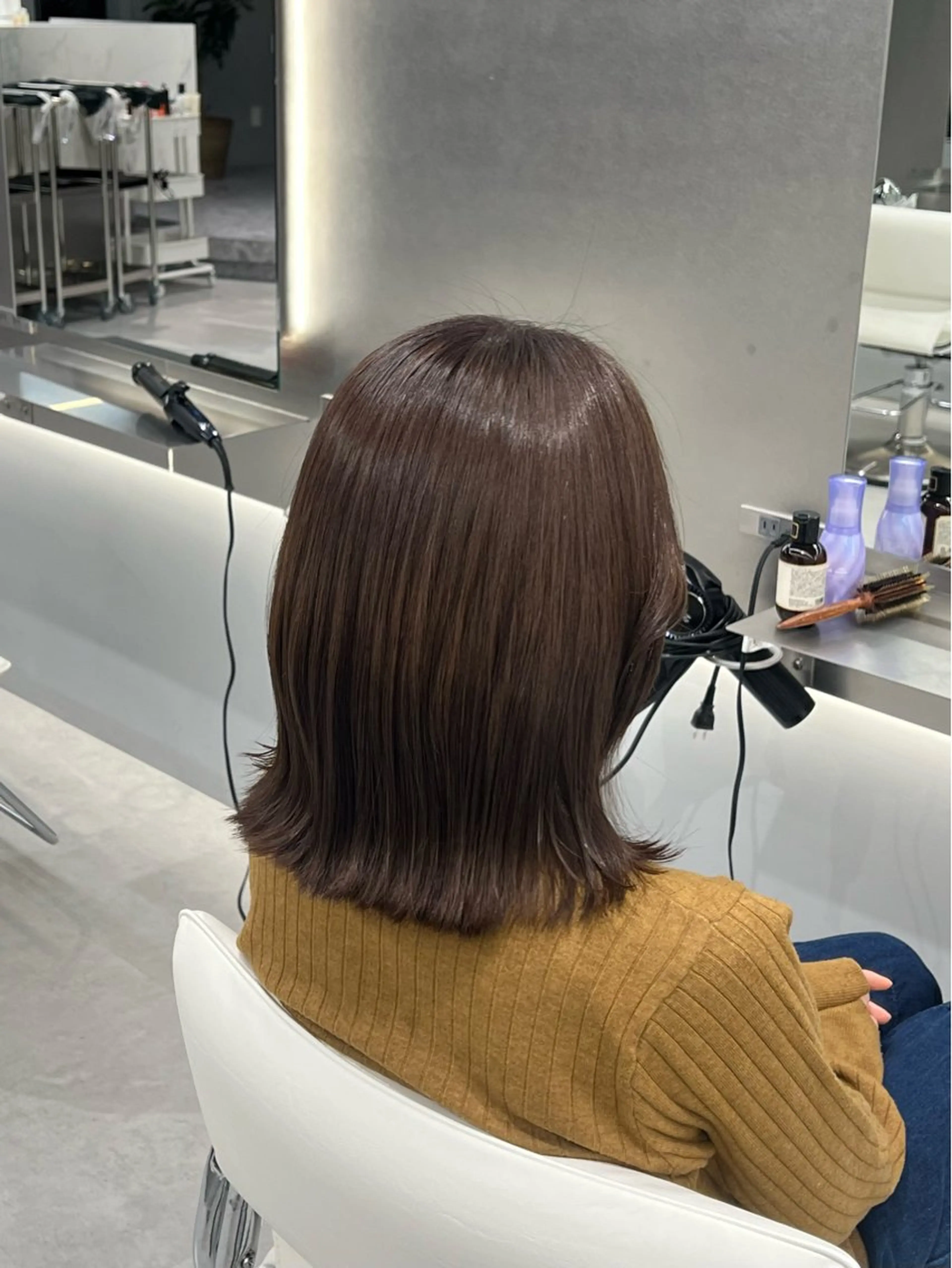 カラー ベージュカラー ヘーゼル ヘアカラー ゆのん / スタイリストのヘアスタイル