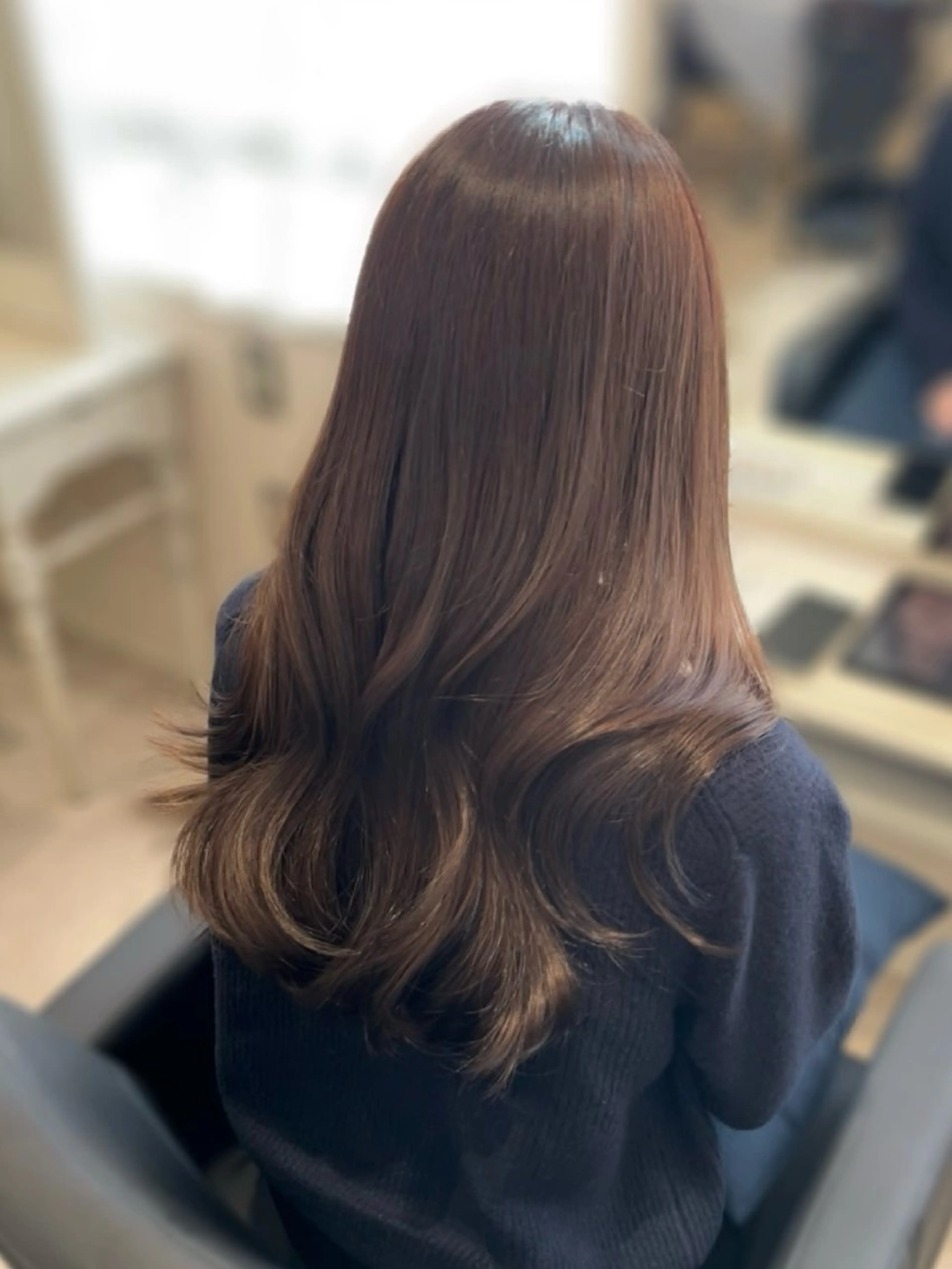 ロング カラー aoi/韓国ヘア/ 透明感カラーのヘアスタイル