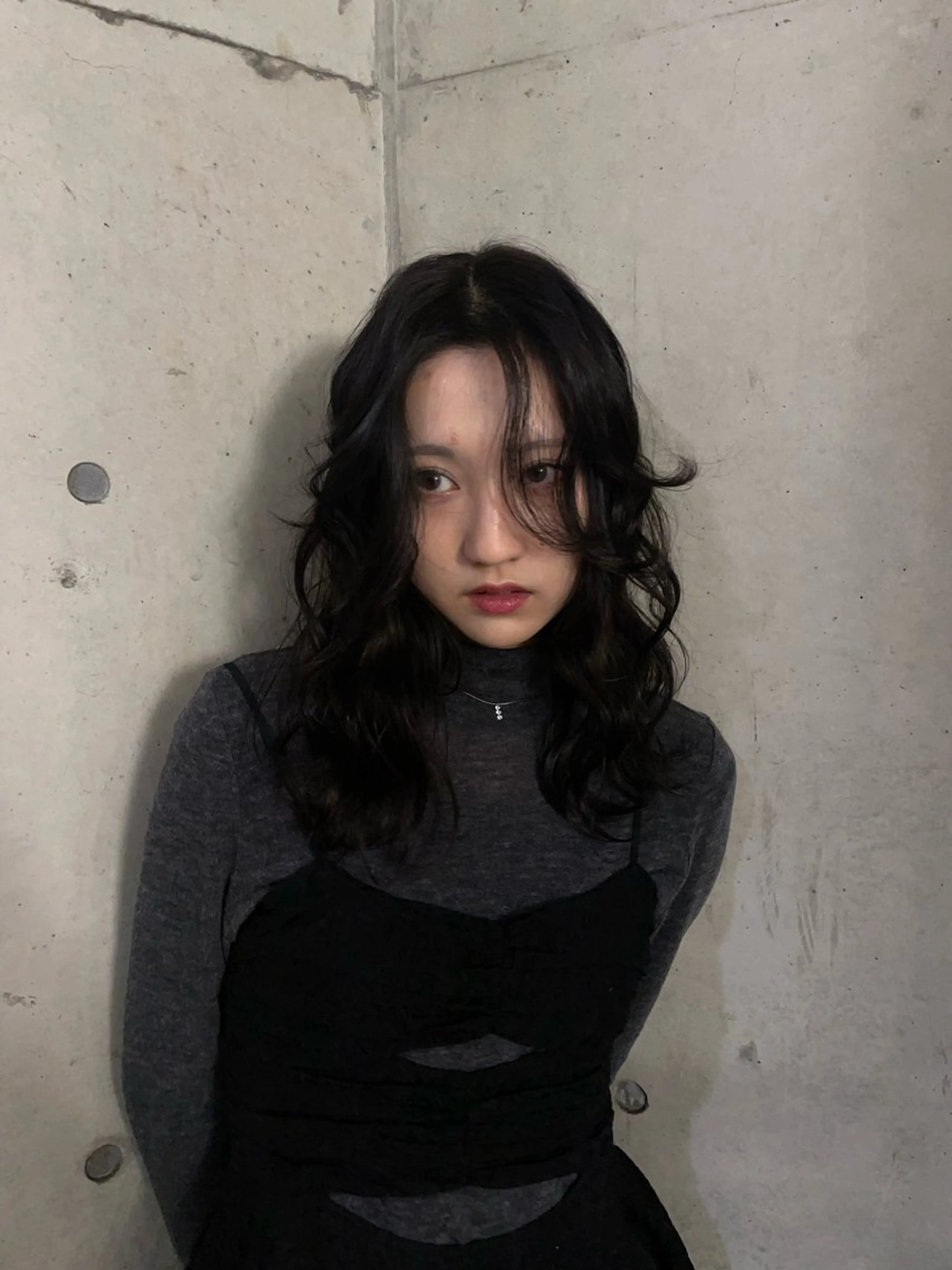 セミロング カラー ヘアアレンジ 顔周りカット rin🩰ハイトーン /レディースパーマのヘアスタイル