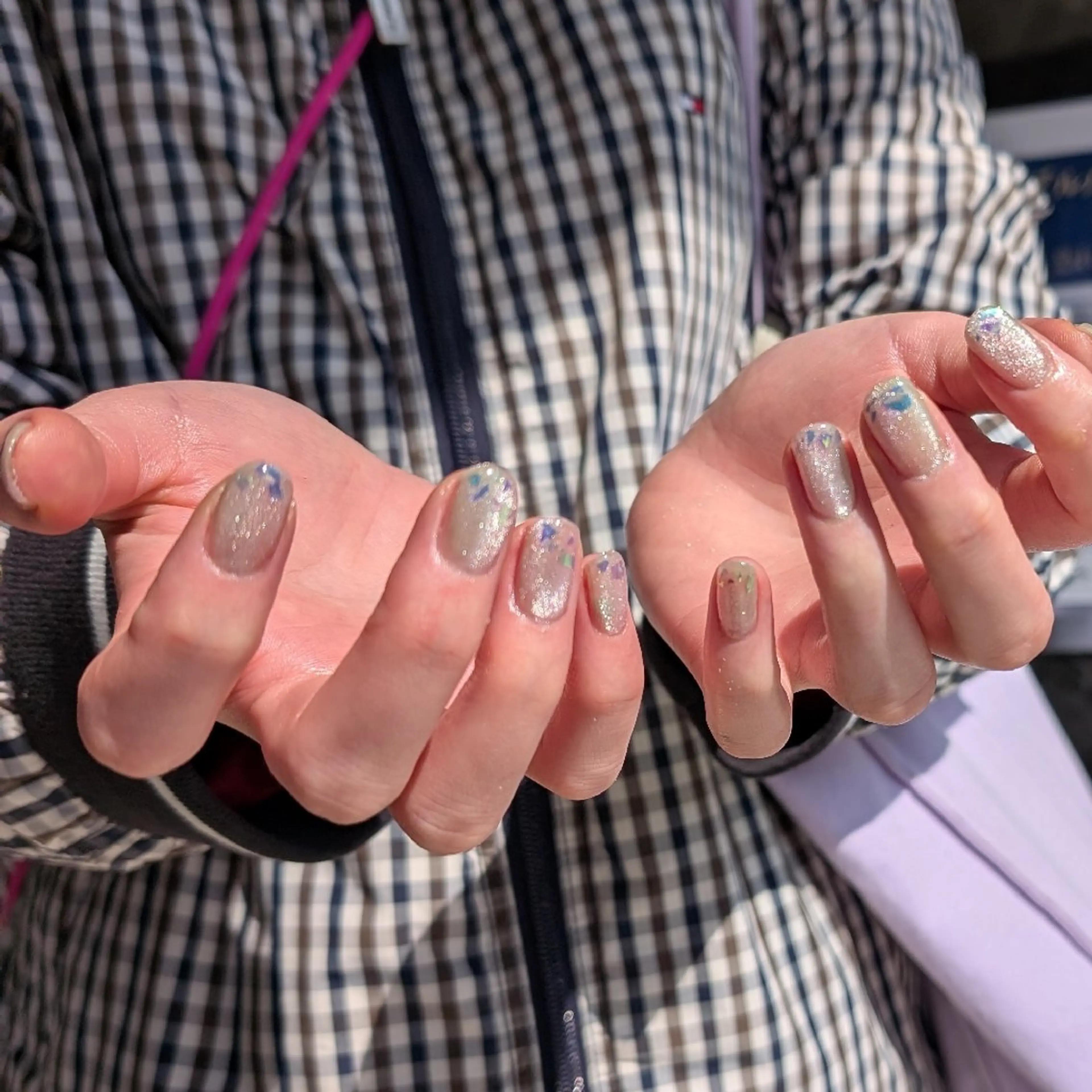 ネイル ブルー ナリタ・ マミのネイルデザイン