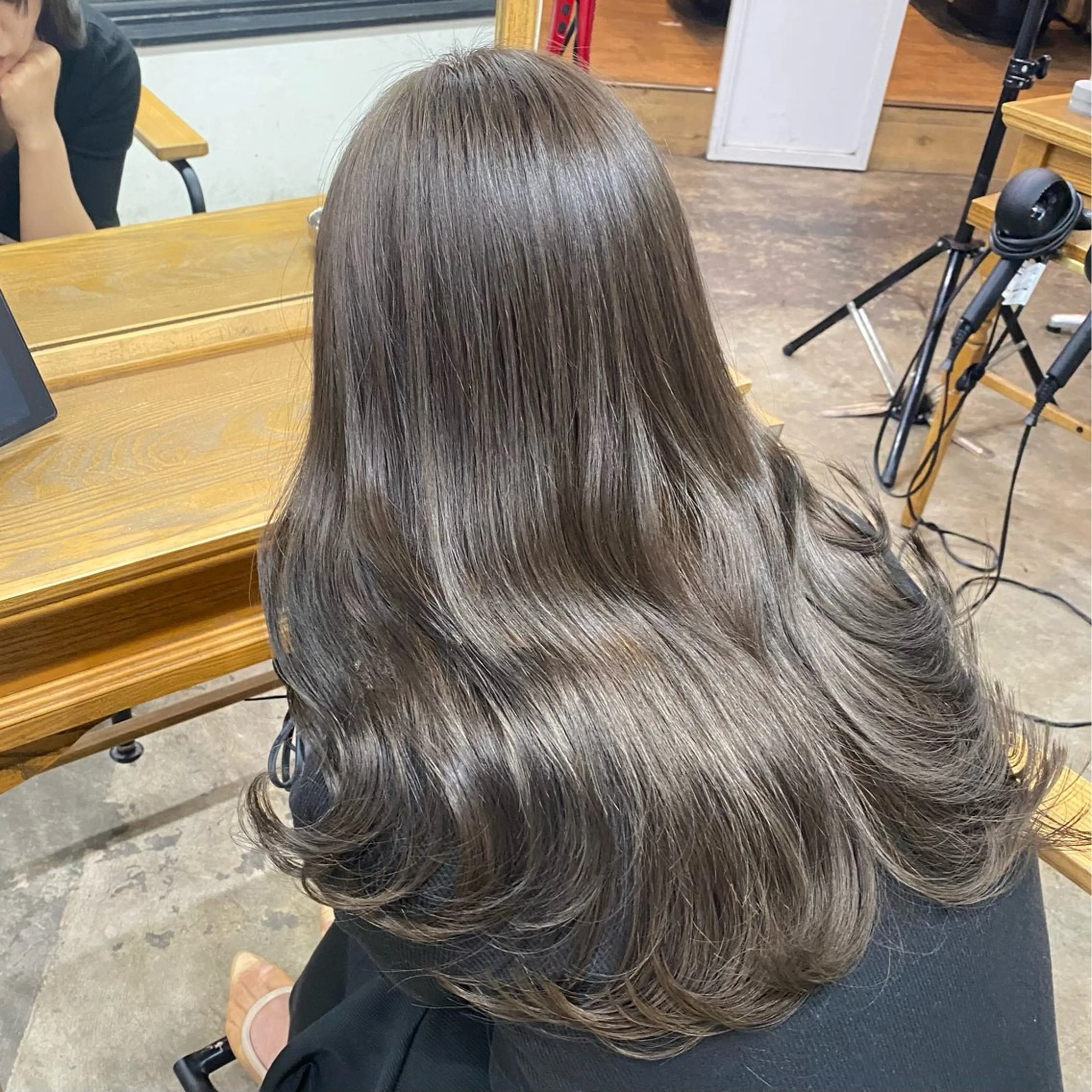 ロング カラー ヘアカラー トリートメント エクステモデル募集 💗大阪梅田/川上のヘアスタイル