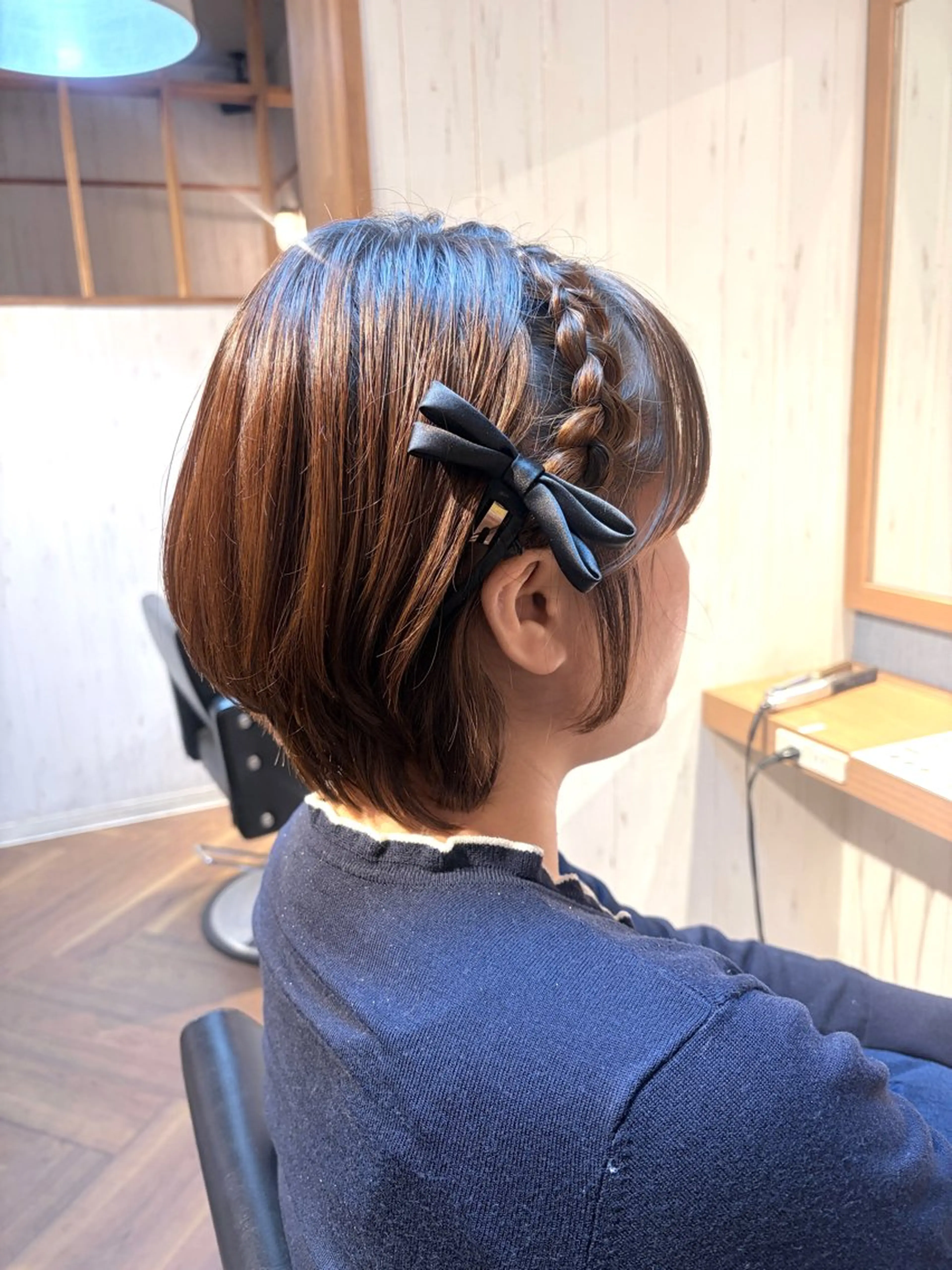 ヘアアレンジ 神野 楓のヘアスタイル