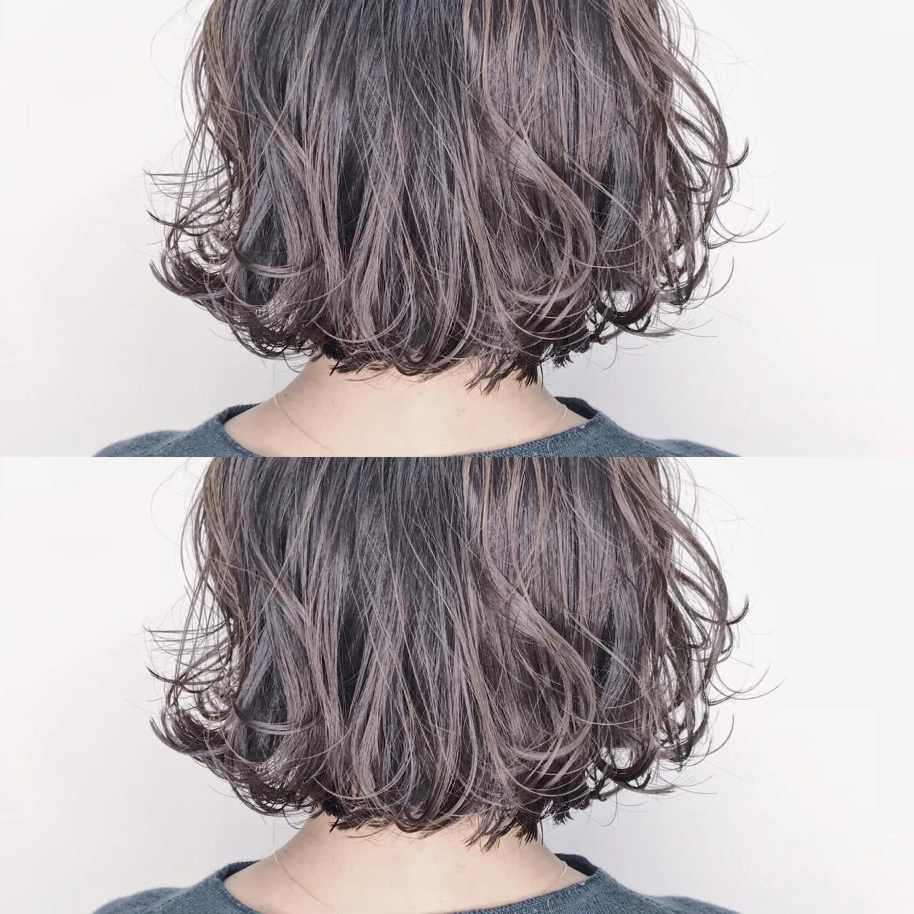 ミディアム カラー 永岡 鉄平のヘアスタイル