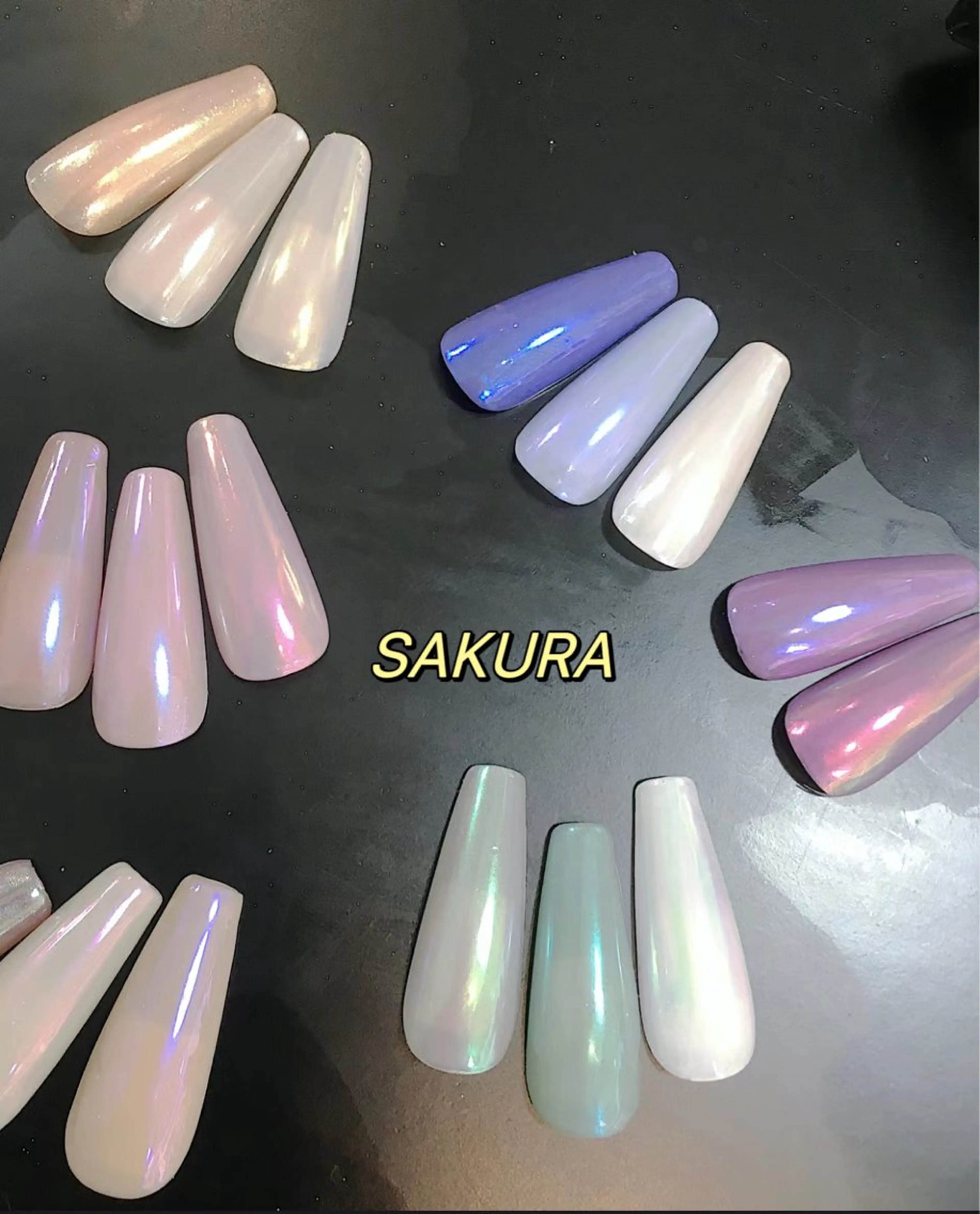 ネイル ハンドネイル ETERNA Nail 銀座店【パラジェル/フィルイン/チップ長さだし/マグネット/ニュアンス】所属・ア カリのネイルデザイン