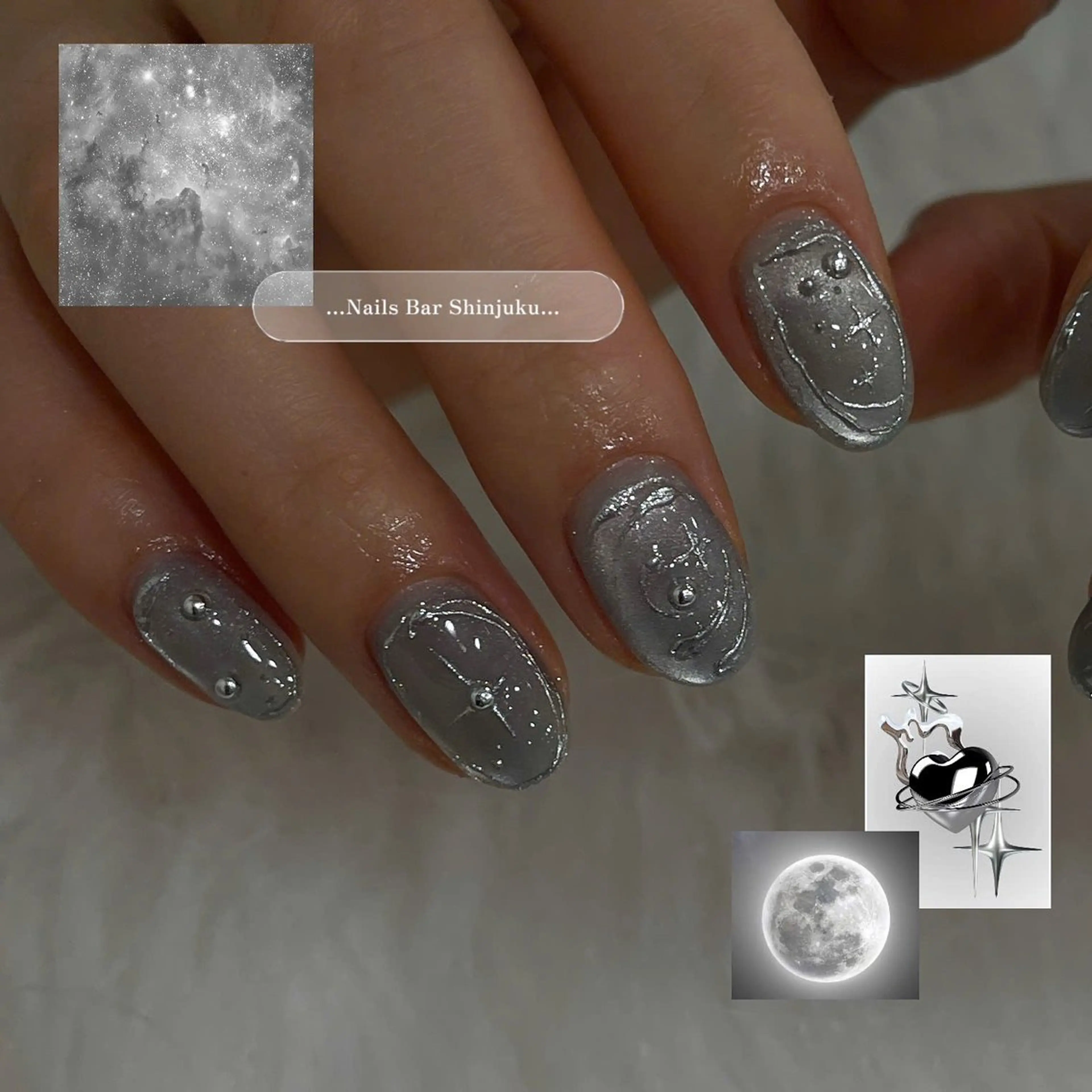 ネイル ボルドー ブラウン チークネイル ドット フットネイル ハンドネイル NAILS BAR SHINJUKUのネイルデザイン
