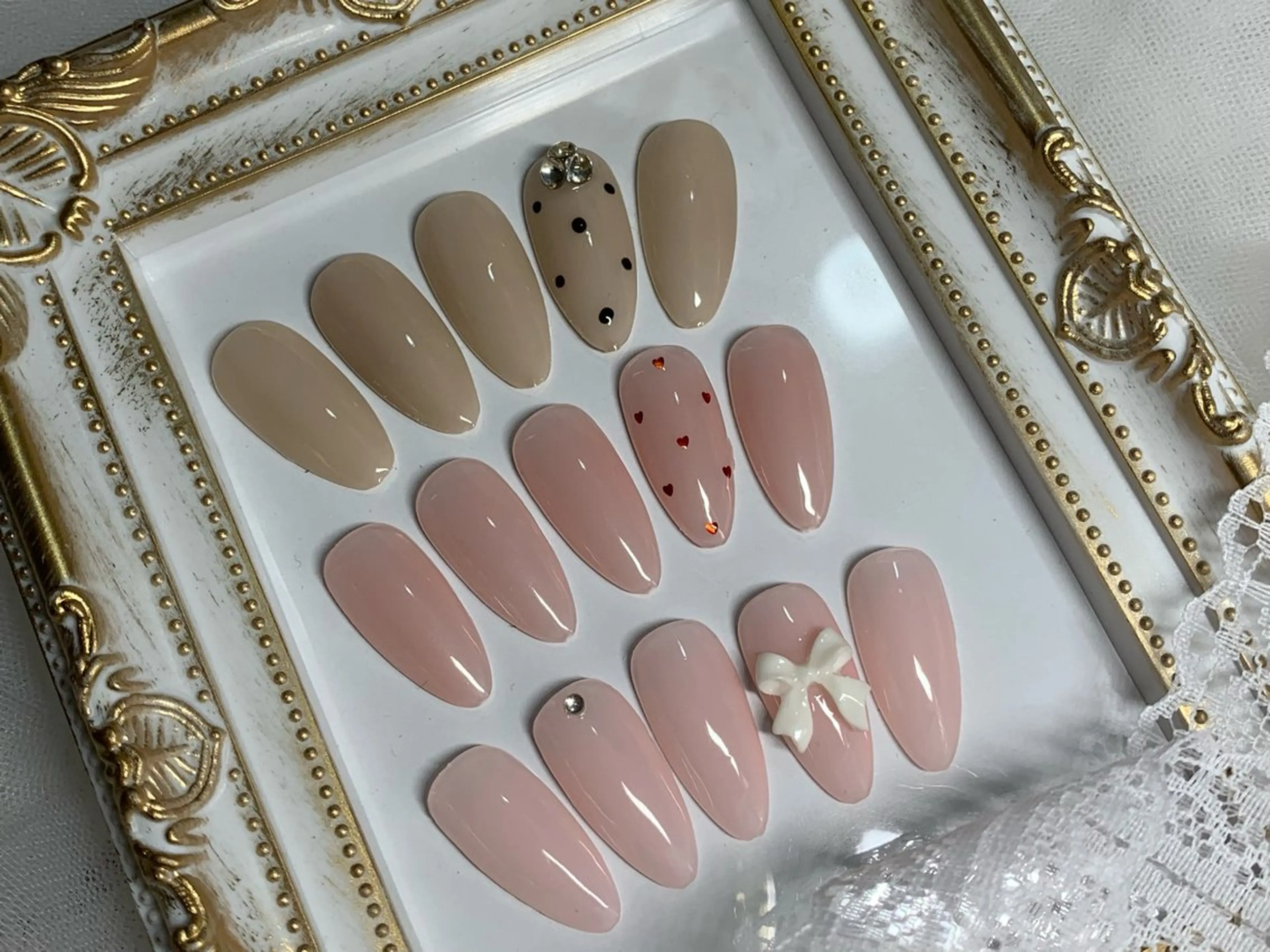 ネイル Camellia 長さだし& デザインのネイルデザイン