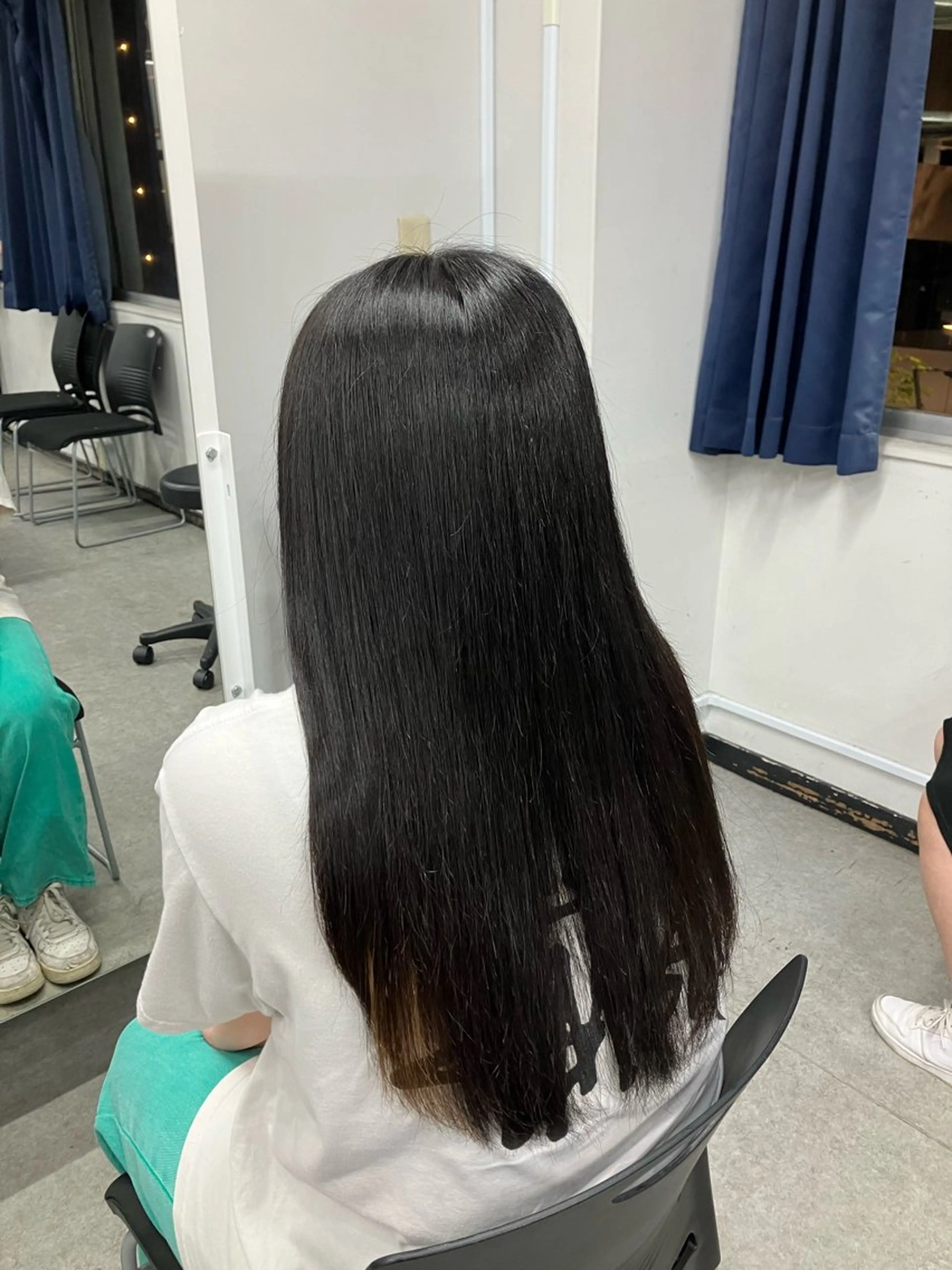 ロング 🪽直毛男子の救世主 🪽フェザーパーマのヘアスタイル