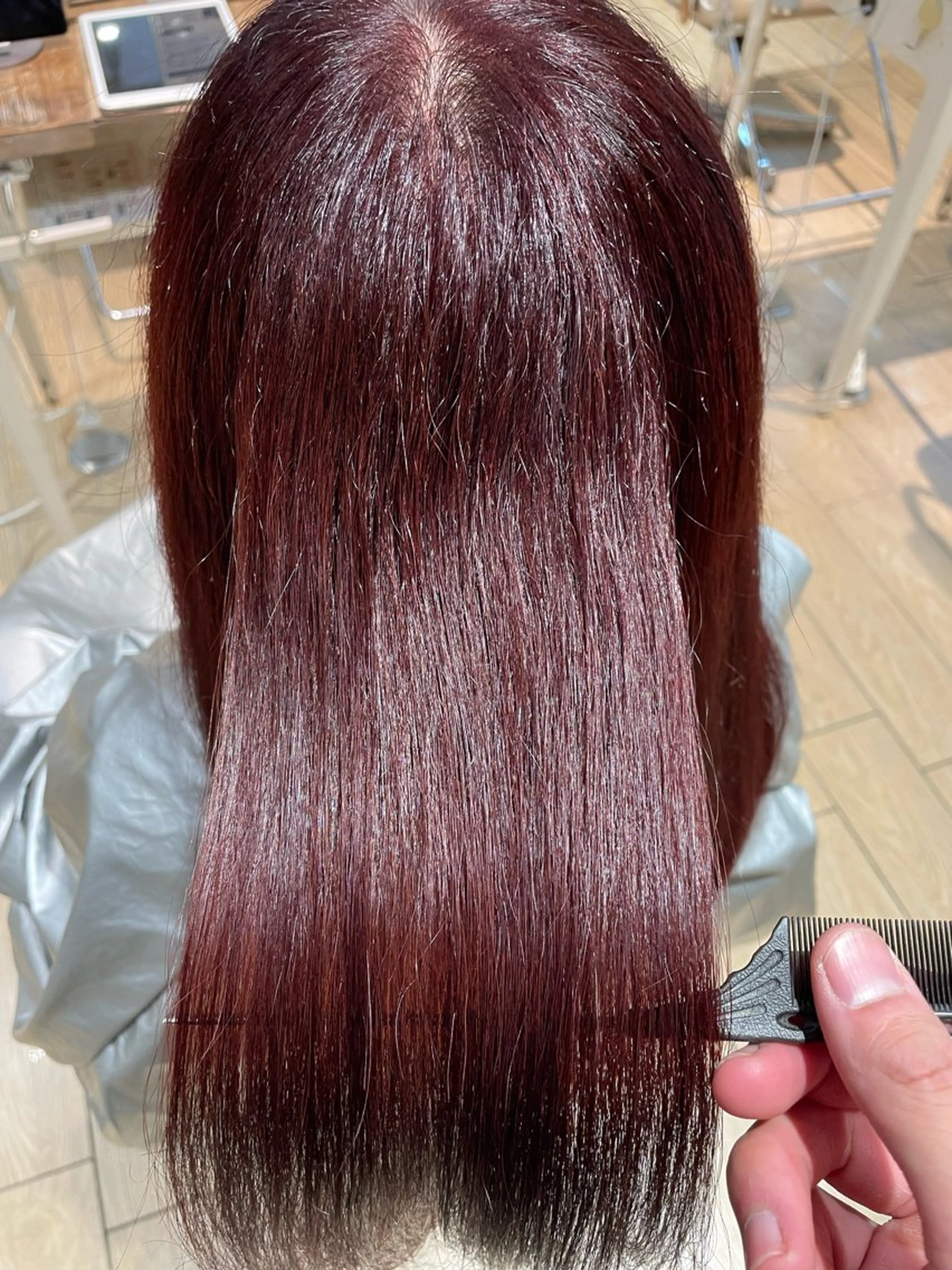 ミディアム カラー 美髪/髪質改善 川口凌弥のヘアスタイル