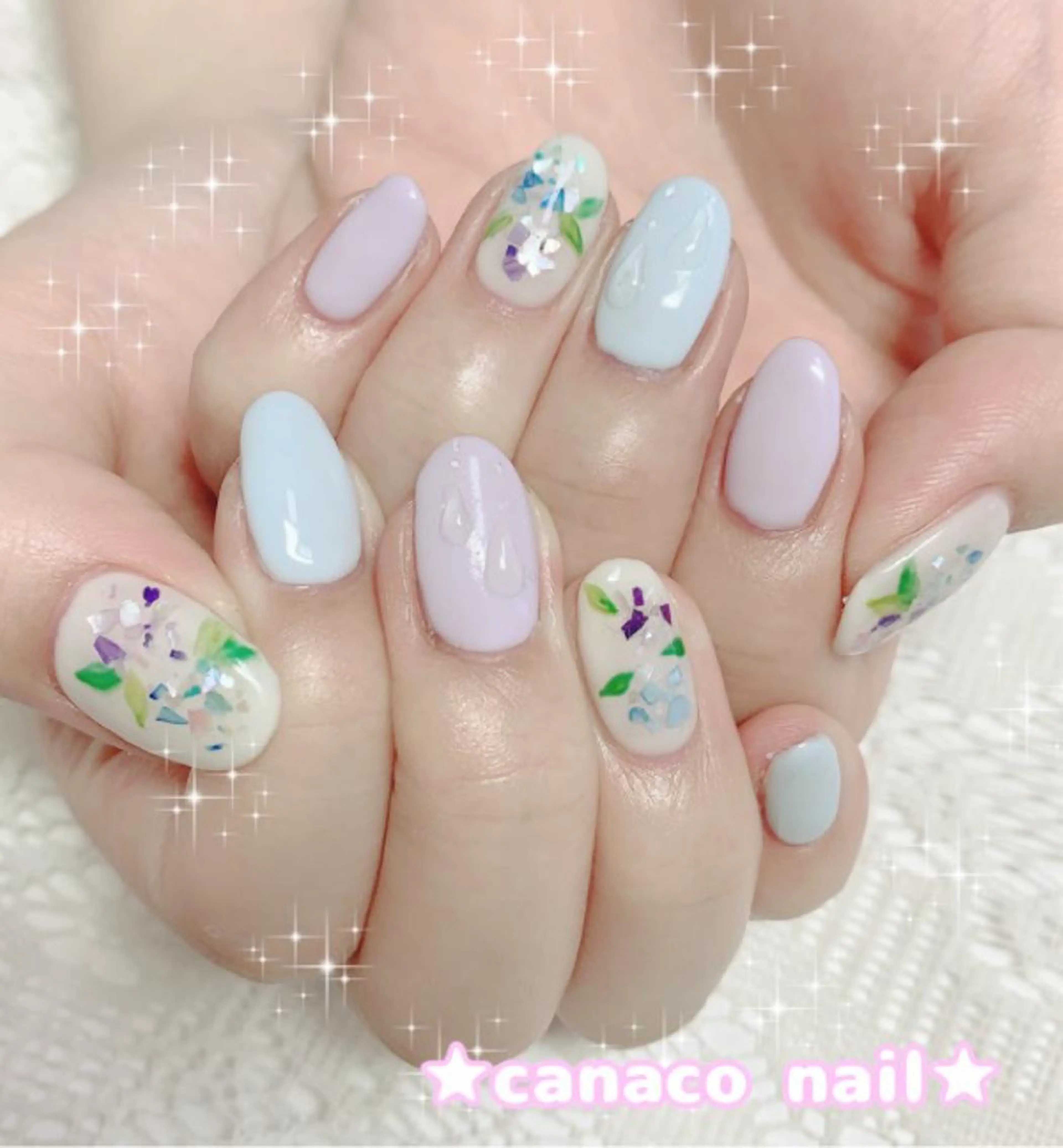 ネイル アートネイル ハンドネイル ハンドケア ベテランネイル cnc  nailのネイルデザイン