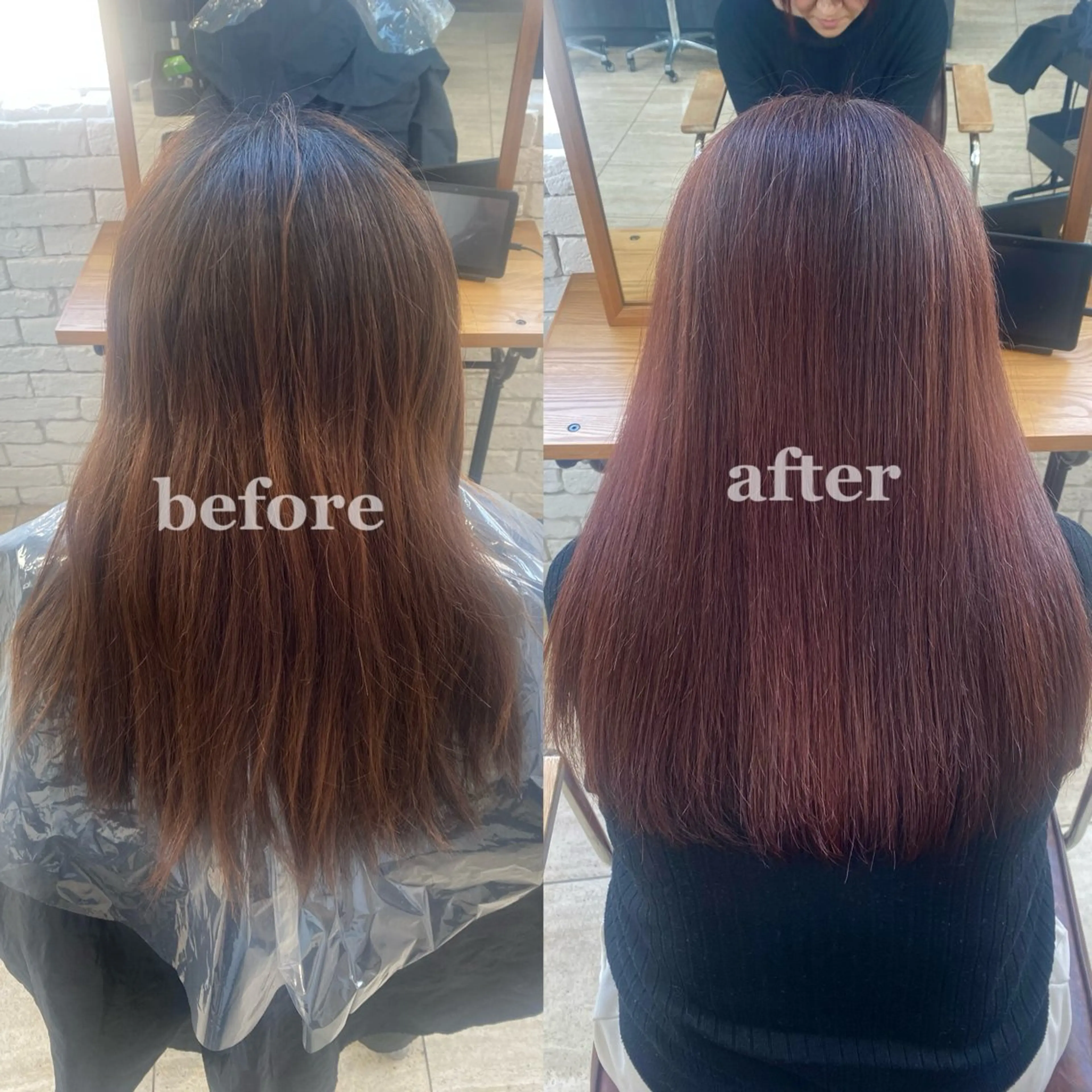 セミロング ヘアカラー Belle   / kaede🍁のヘアスタイル