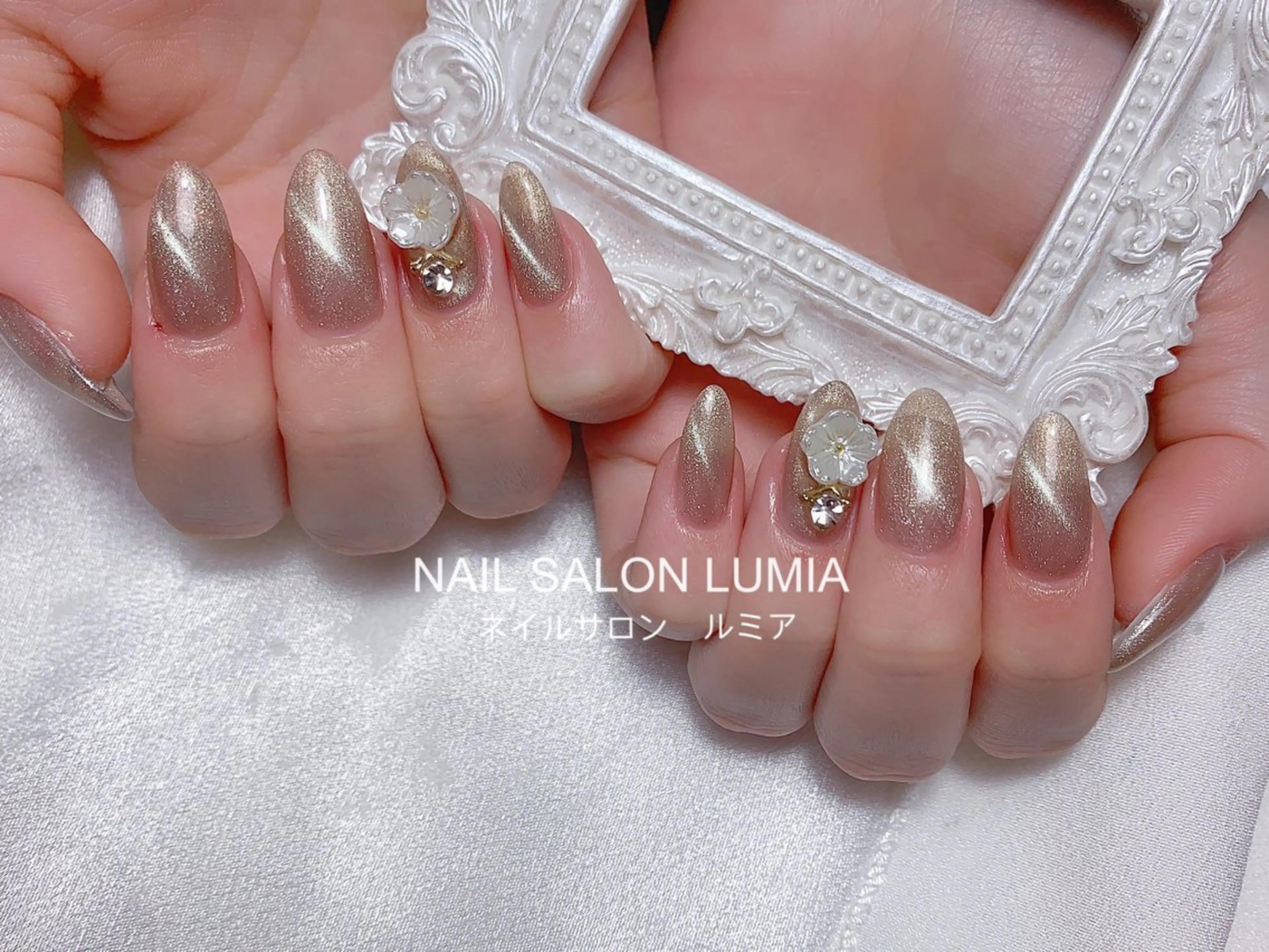 ネイル ハンドネイル ネイルサロン ルミア Lumia 店長のネイルデザイン