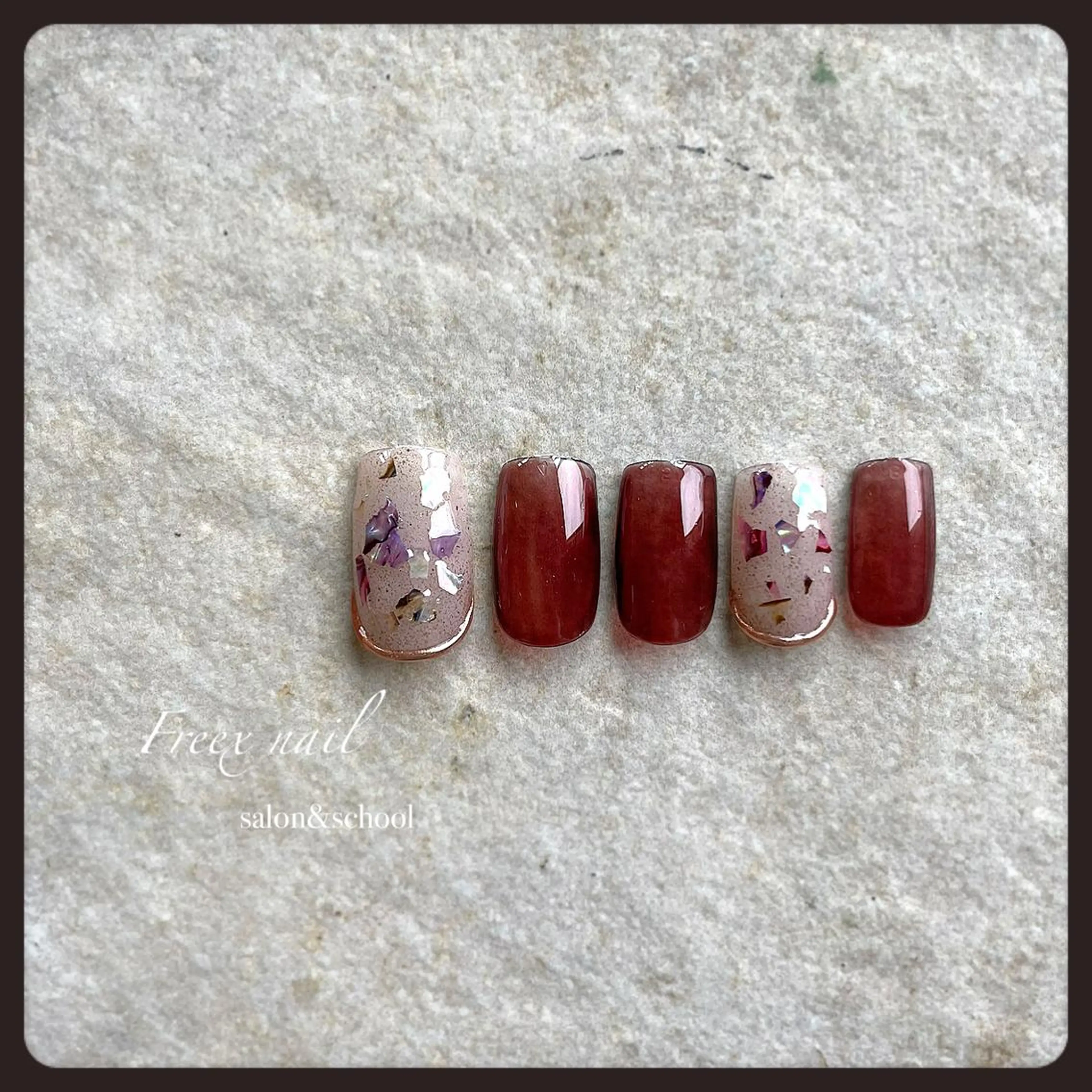 ネイル ハンドネイル ハンドケア Freex nail所属・freex nail /ニュアンス/個性派のネイルデザイン