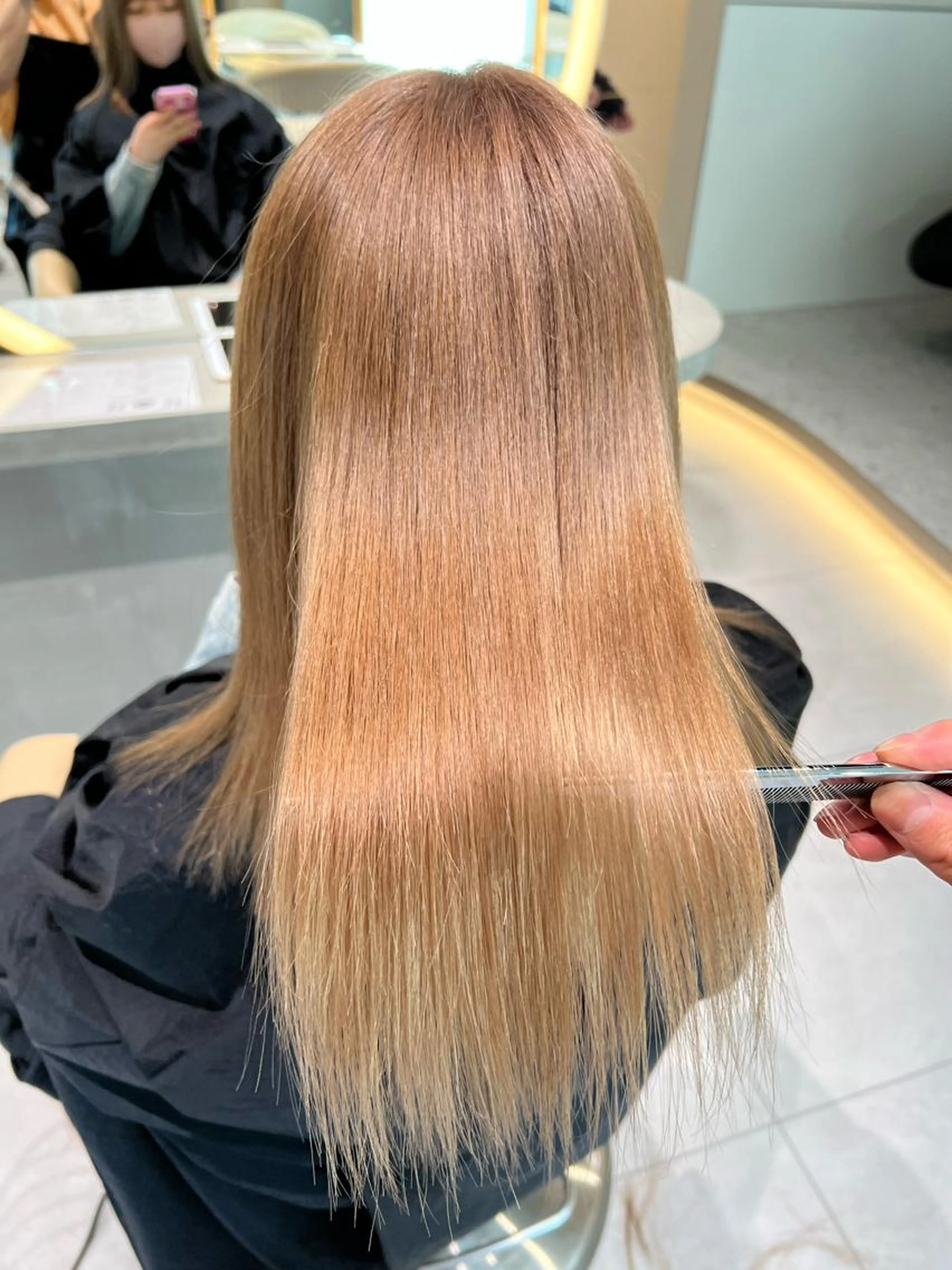 カット+高級TOKIO トリートメント ¥ 8800（天神大名/ショートボブ/髪質改善）の写真