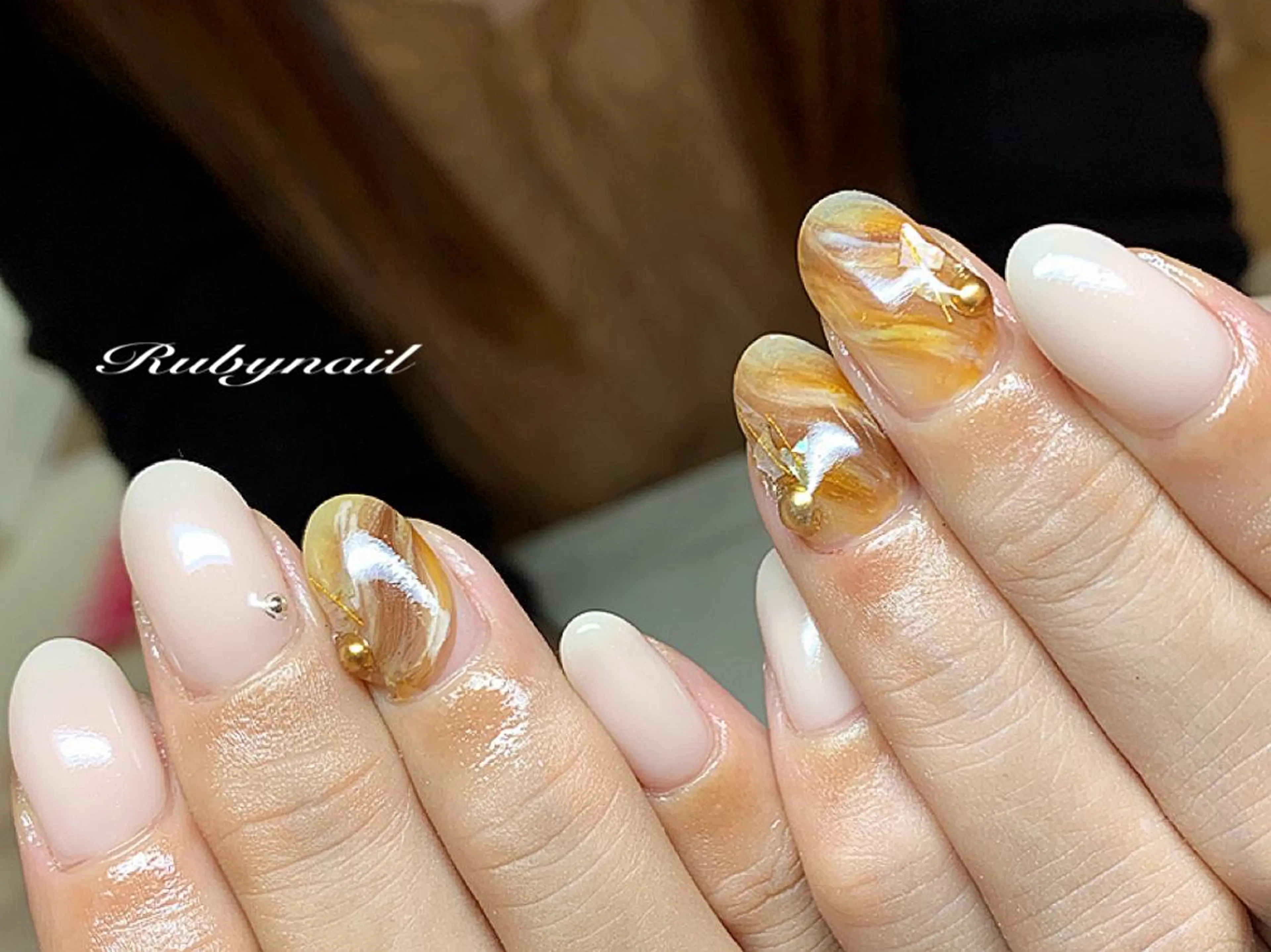 ミディアム プライベートサロン Rubynailのネイルデザイン