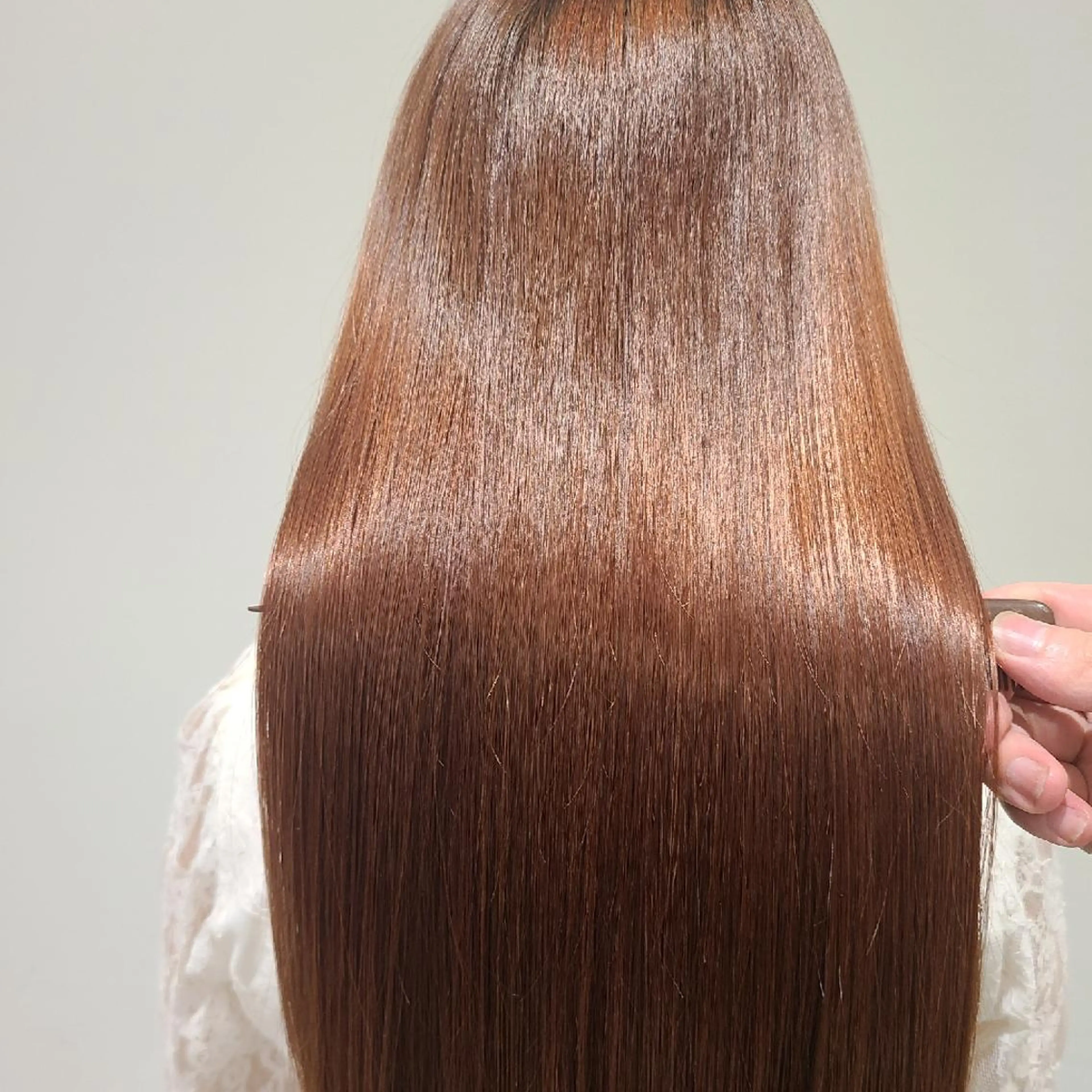 【✨縮毛矯正もトリートメントも最上級に✨】迷ったらお選び下さい！お任せシルクストレートの写真