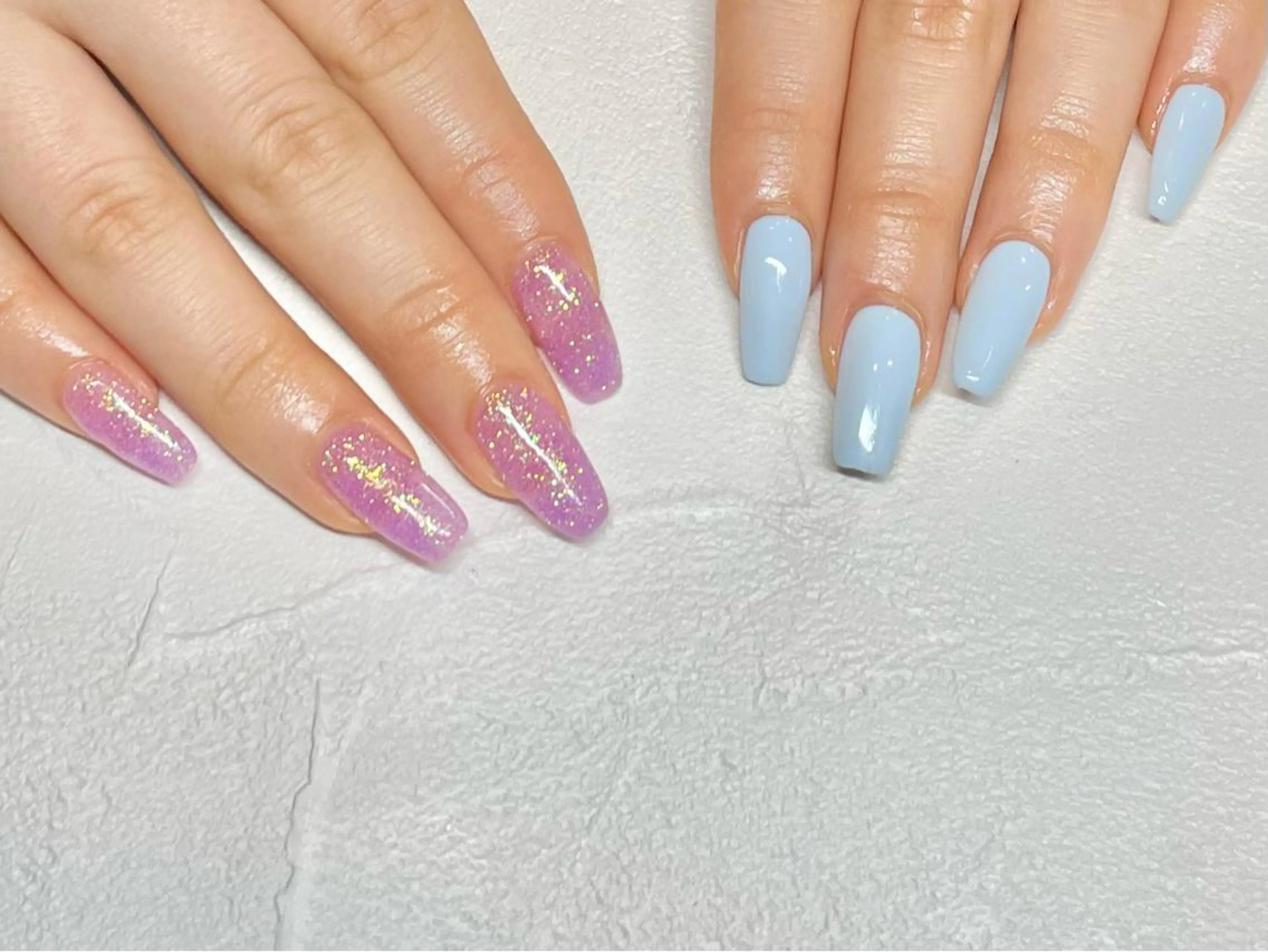 ネイル ワンカラーネイル ささき れいなのネイルデザイン