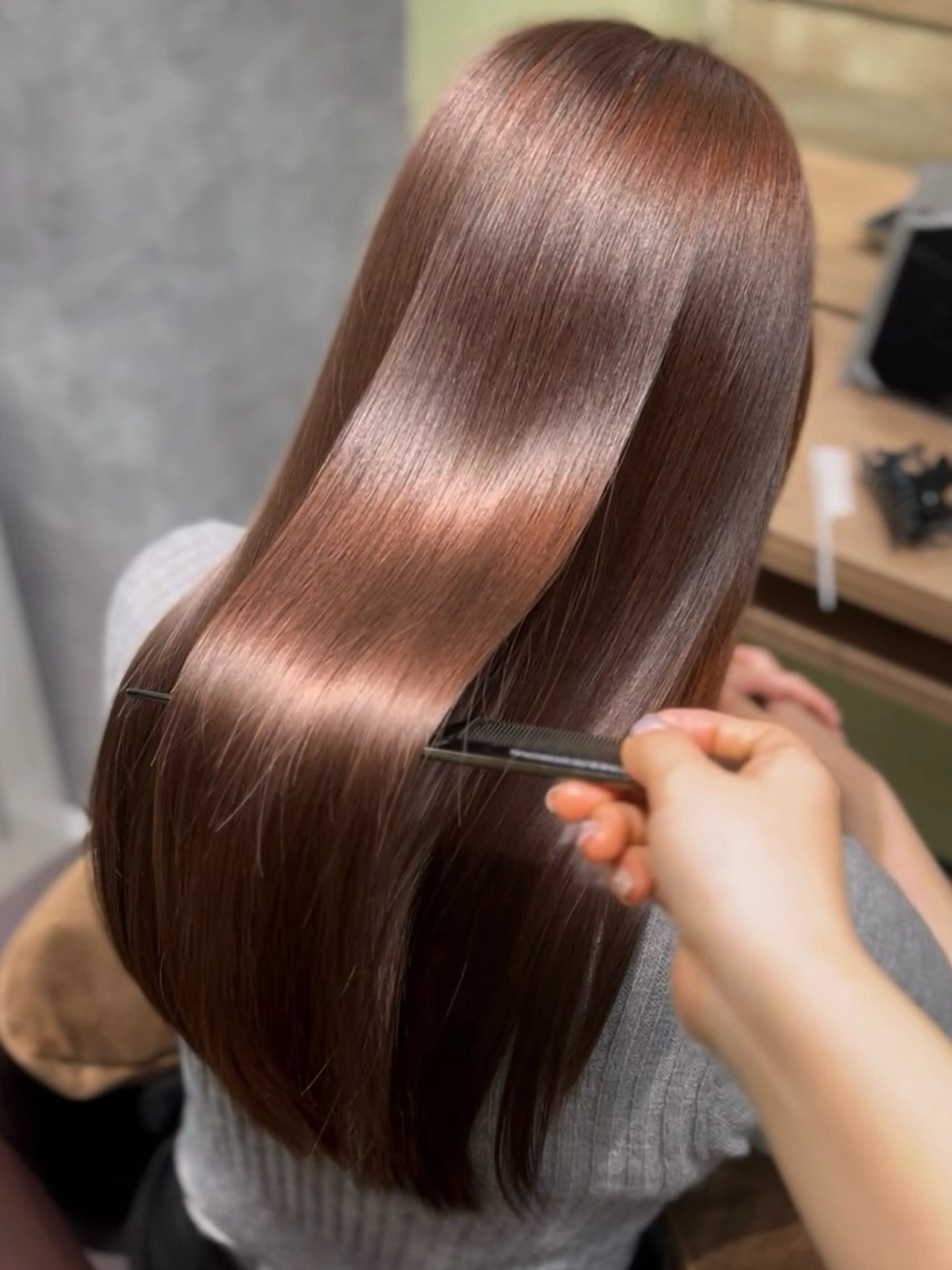 ロング カラー 髪質改善No.1🍀 🍀銀座🍀矢尾板のヘアスタイル