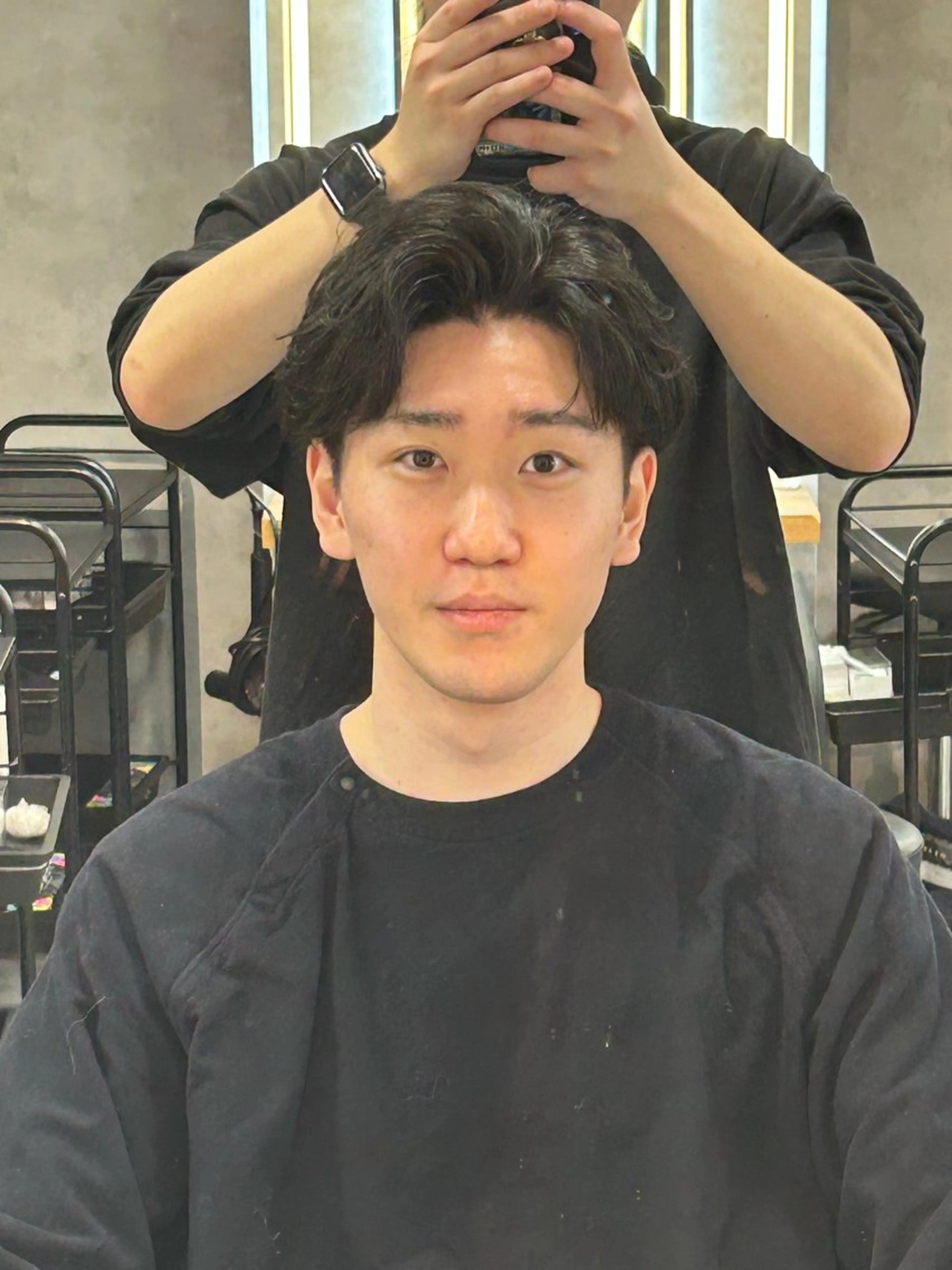 ショート カラー パーマ メンズ メンズ特化 👑YUTAのヘアスタイル