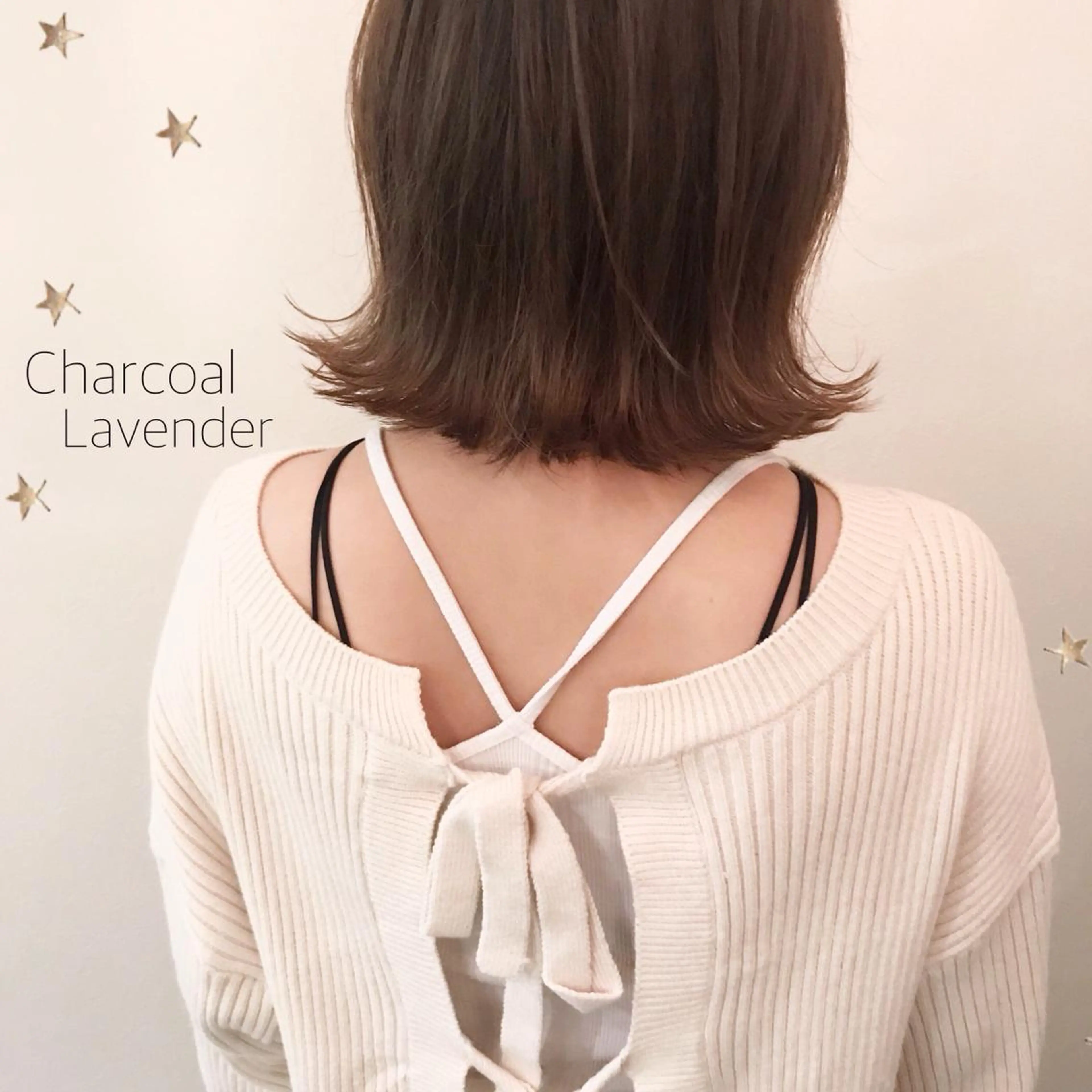 ミディアム カラー 市川 千夏のヘアスタイル