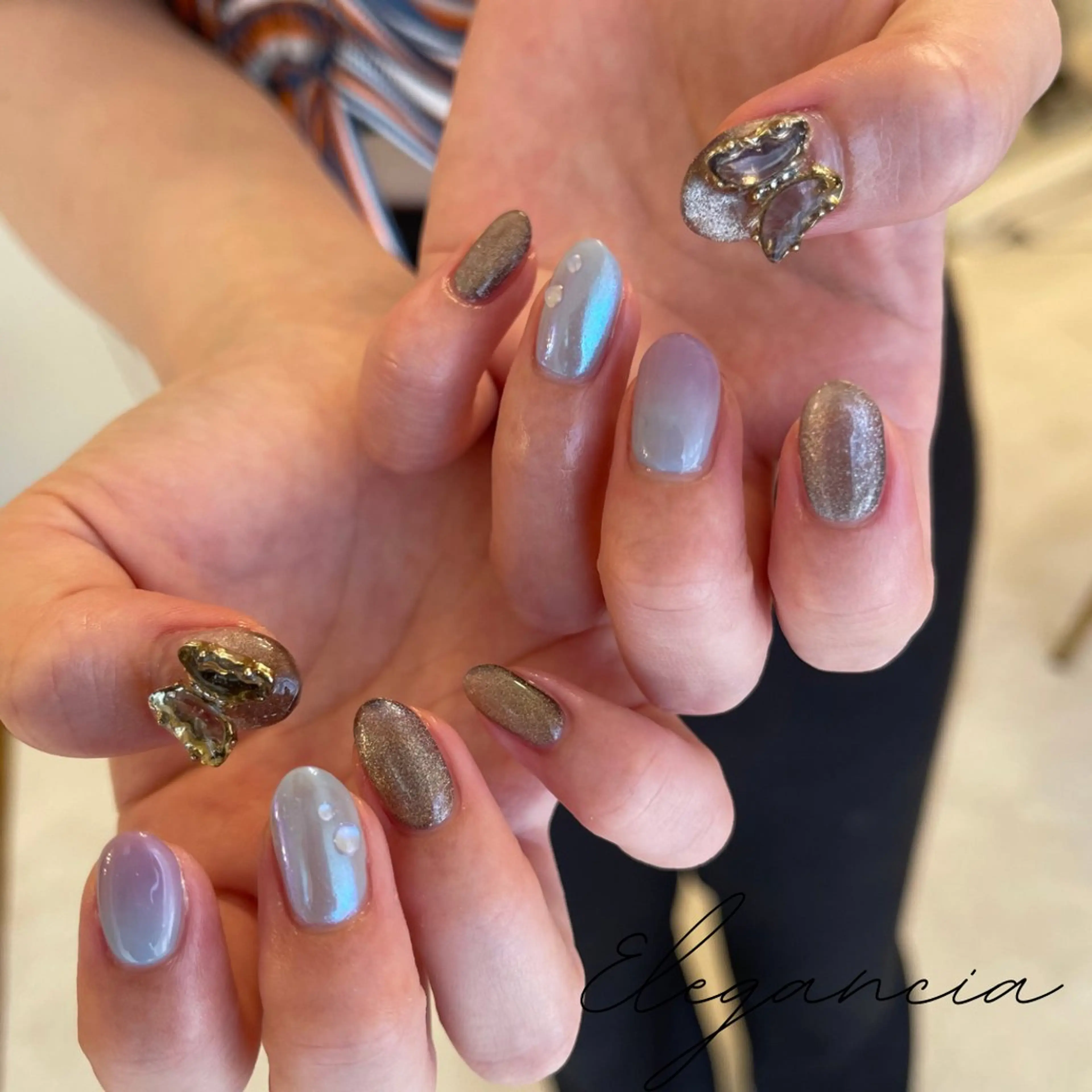 カラー ネイル ハンドネイル Elegancia. Hiromiのネイルデザイン