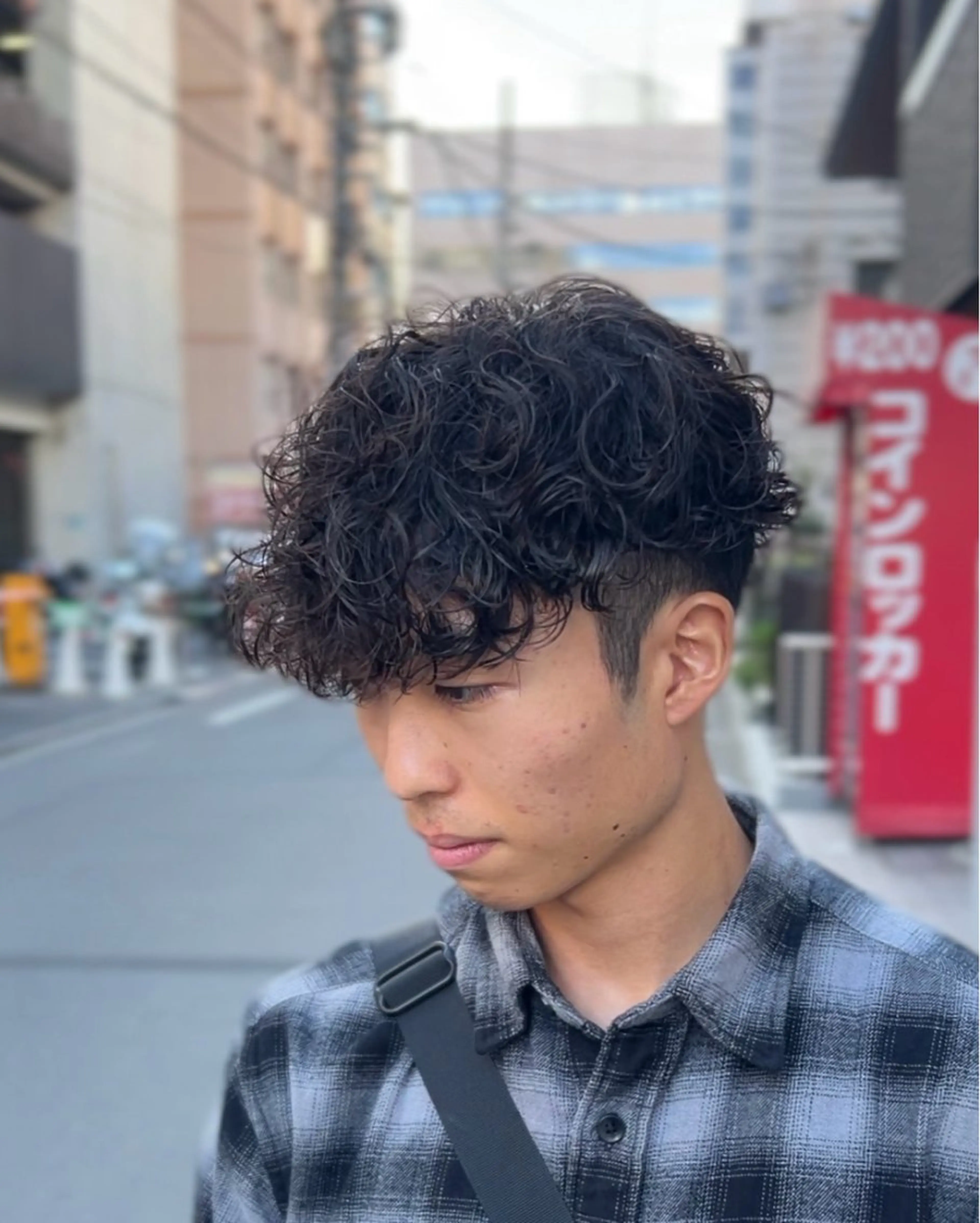 パーマ メンズ カット パーマ シャドウパーマ/ メンズ/KENTAのヘアスタイル