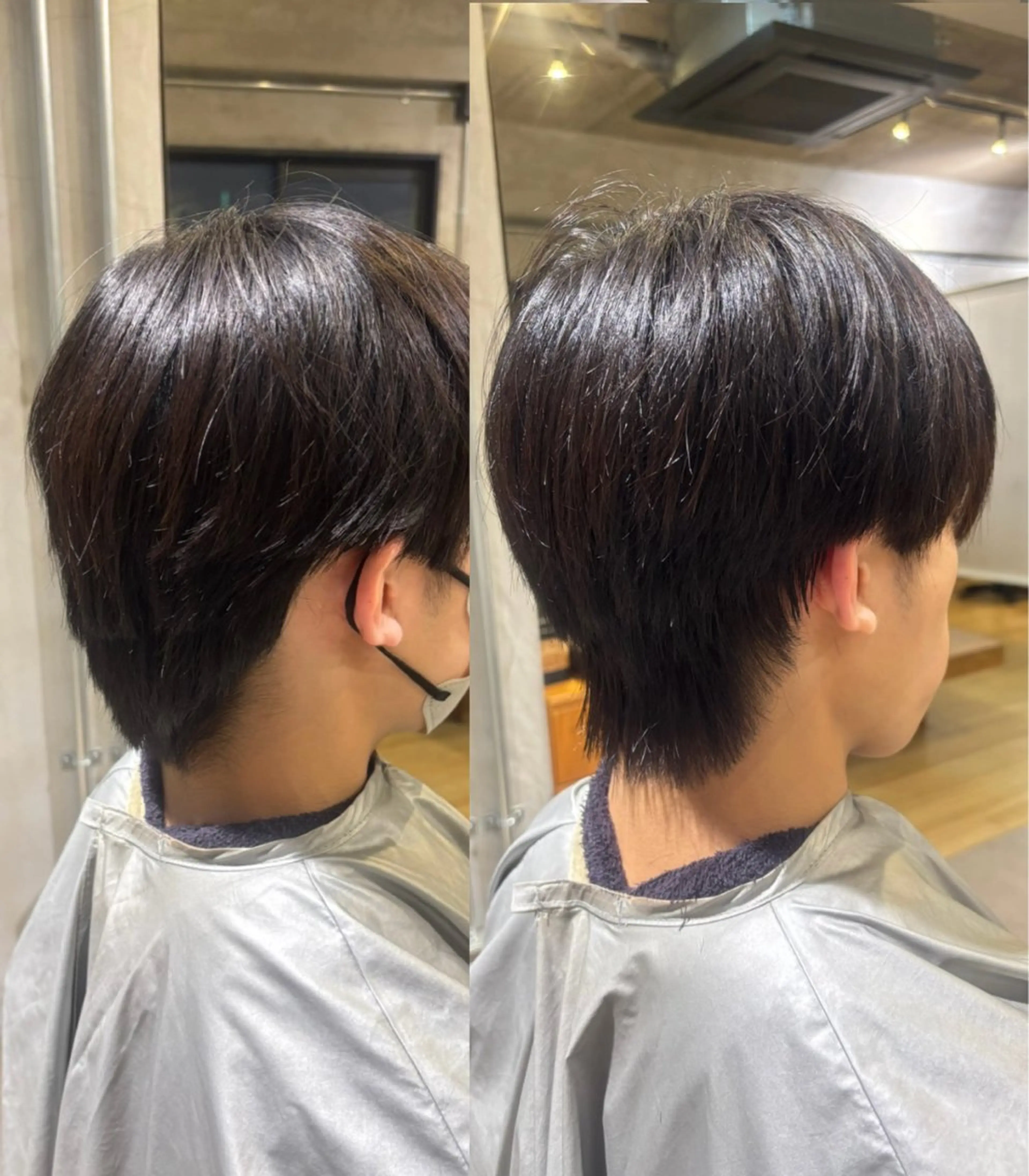 【🪽メンズ限定🪽】韓国風カット × ダウンパーマの写真