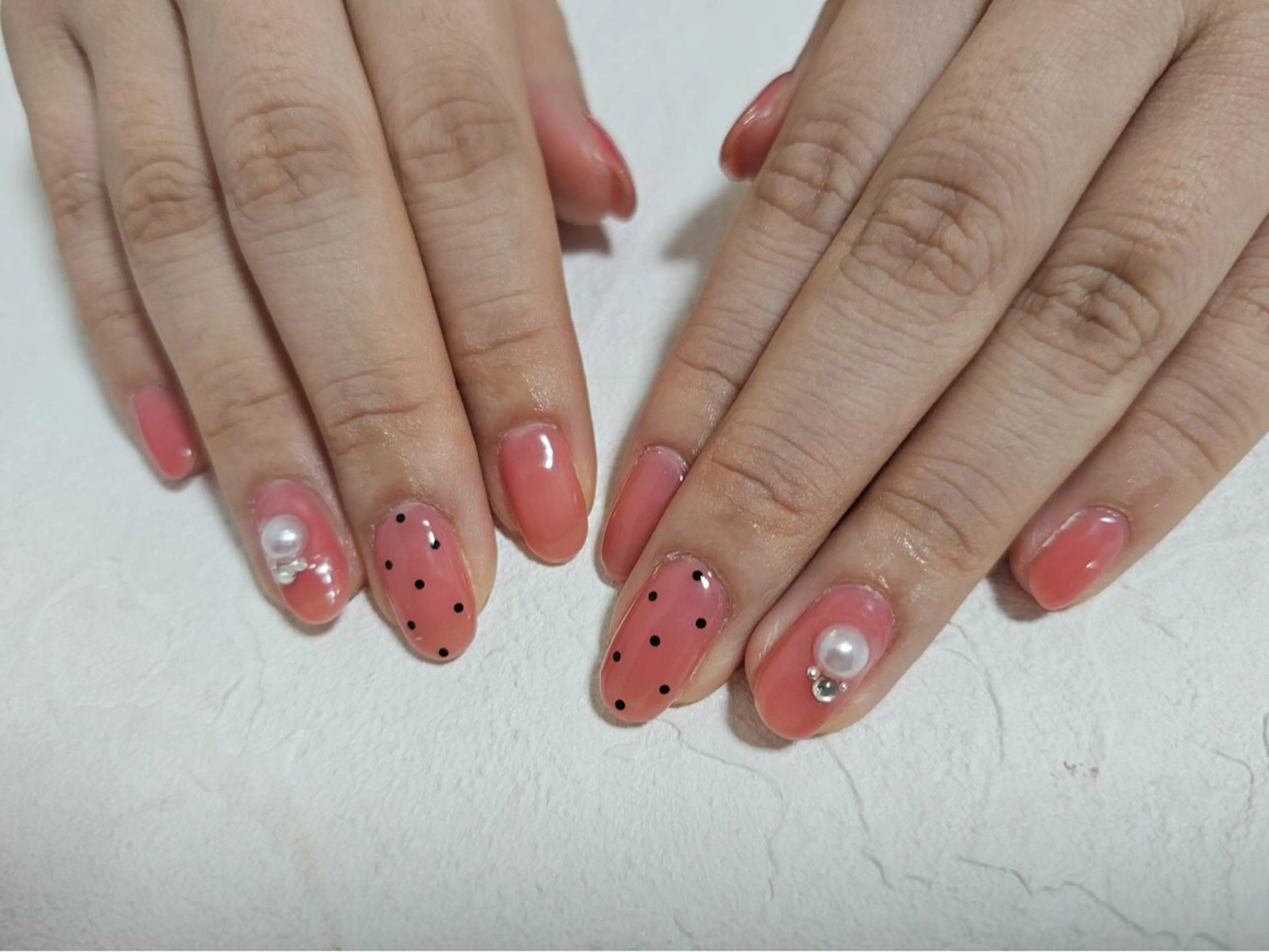 ネイル オーロラネイル フットネイル フレンチネイル ジェルネイル 韓国ネイル mogunail &blowのネイルデザイン