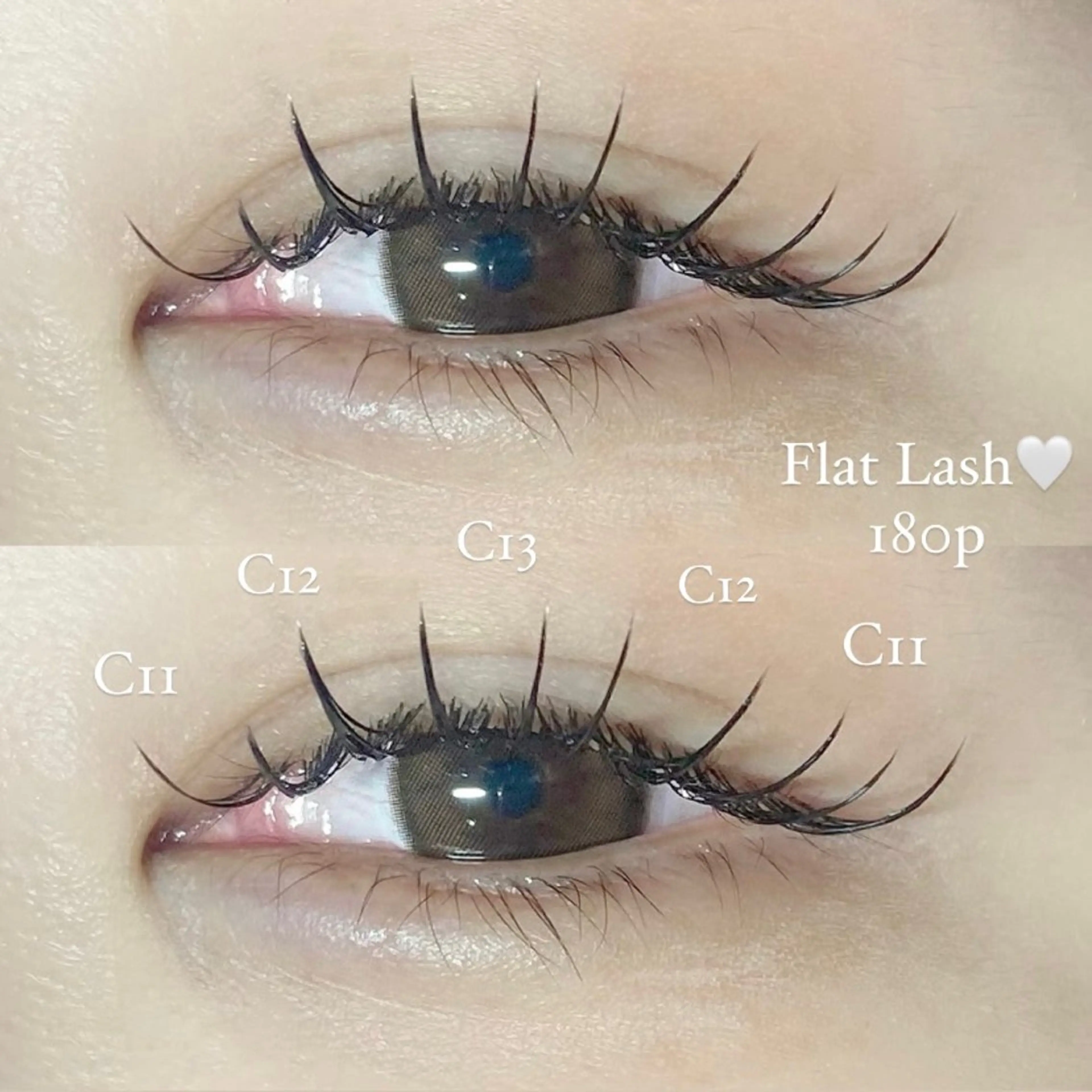 マツエク・マツパ Anji 🎀 riche eyeのマツエク・マツパデザイン