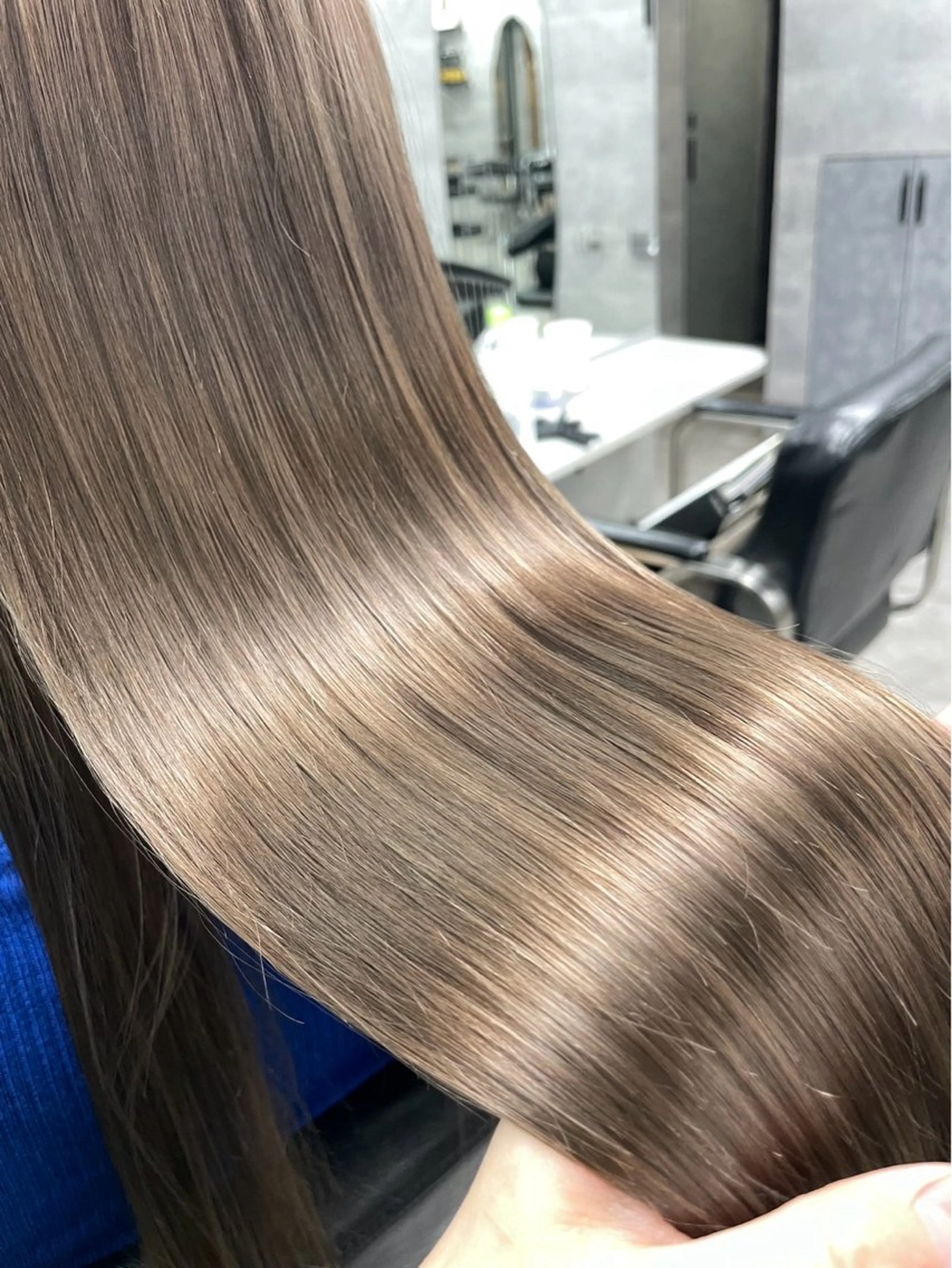 ロング カラー Riho 🥣🤍のヘアスタイル