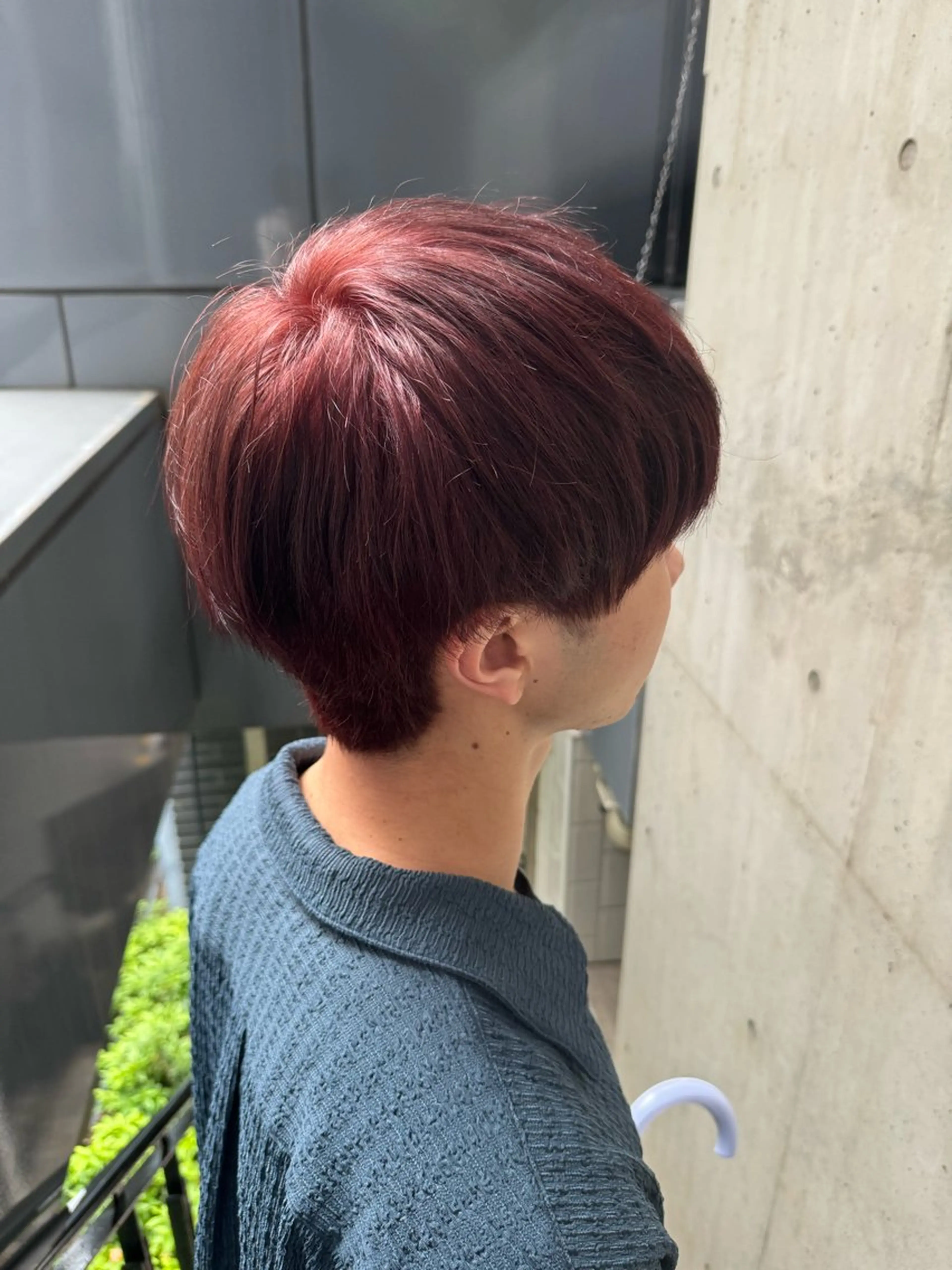 カラー メンズ カット ヘアカラー トリートメント 河野 悠のヘアスタイル