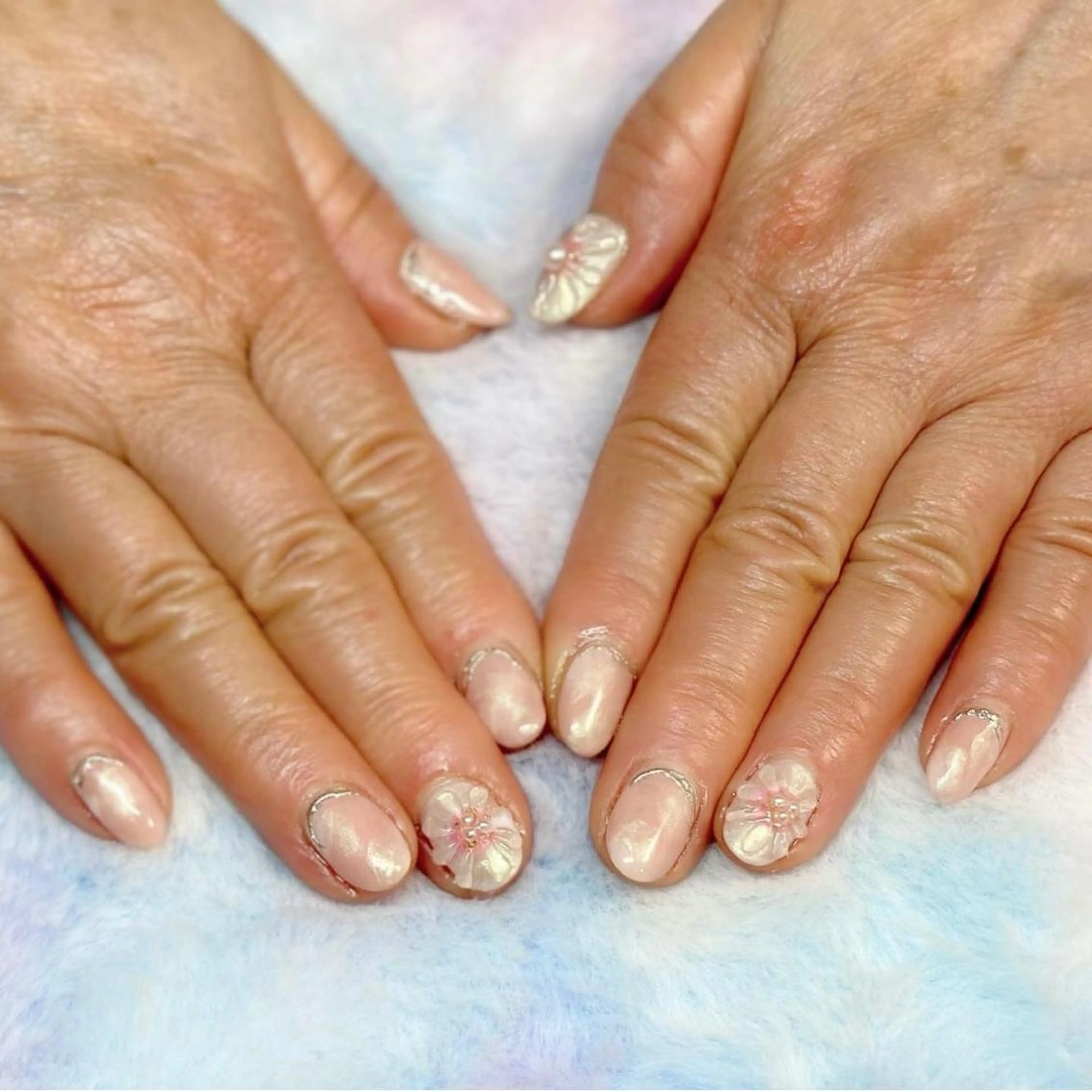 ネイル ぷっくりネイル ハンドネイル nail salon MARSのネイルデザイン