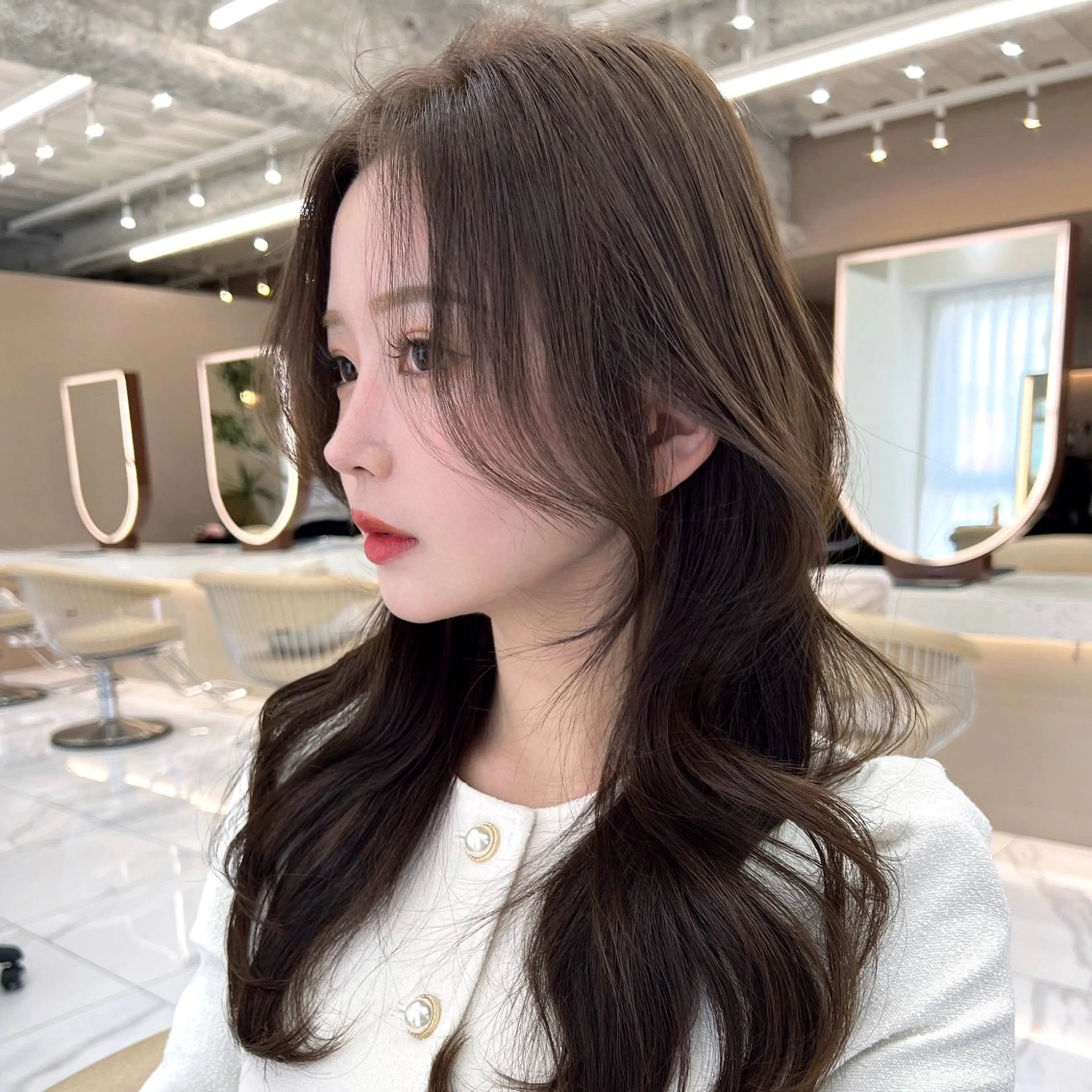 ロング パーマ レイヤー|縮毛矯正 |韓国ボブ|岡田洸太のヘアスタイル