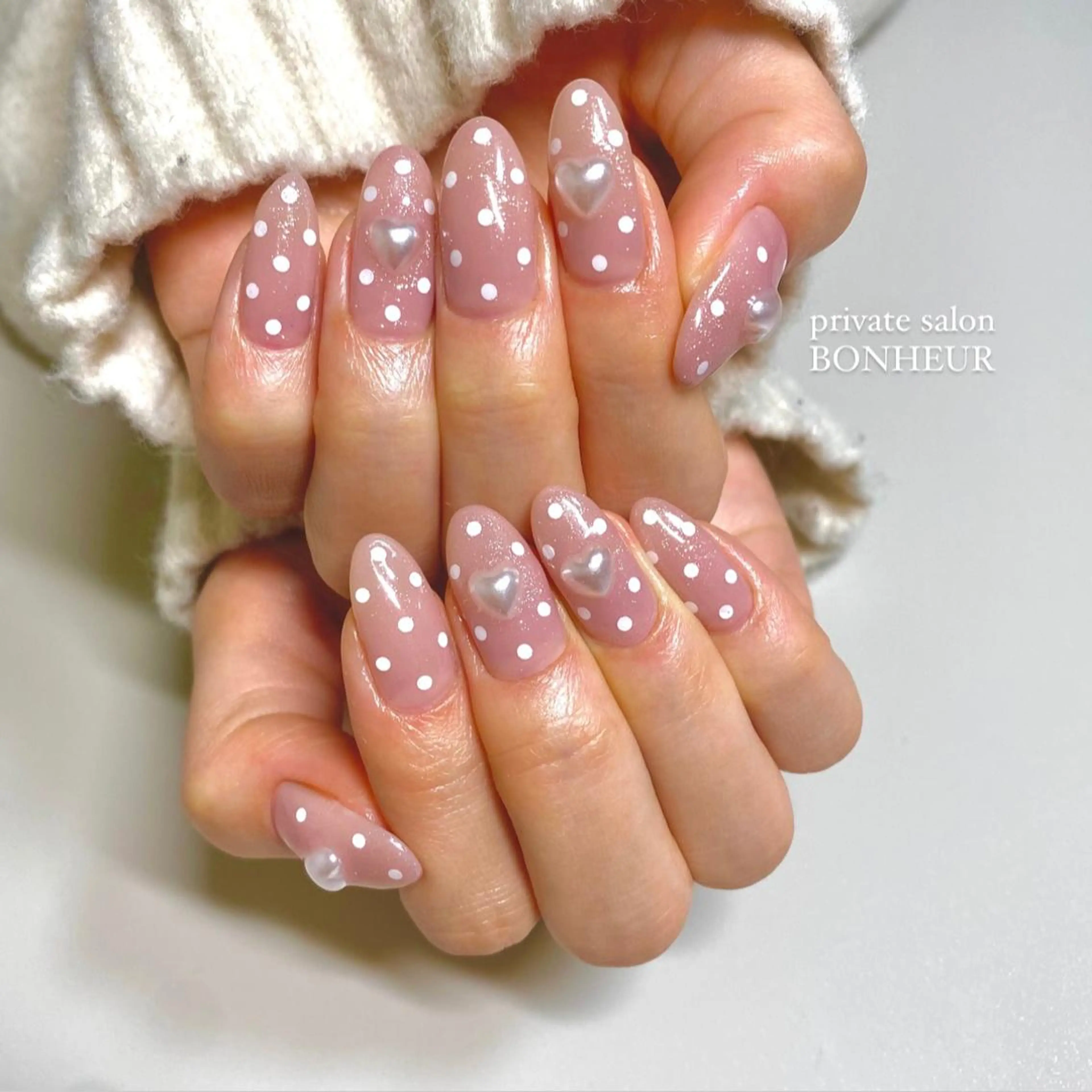 ネイル ハンドネイル BONHEUR Annaのネイルデザイン