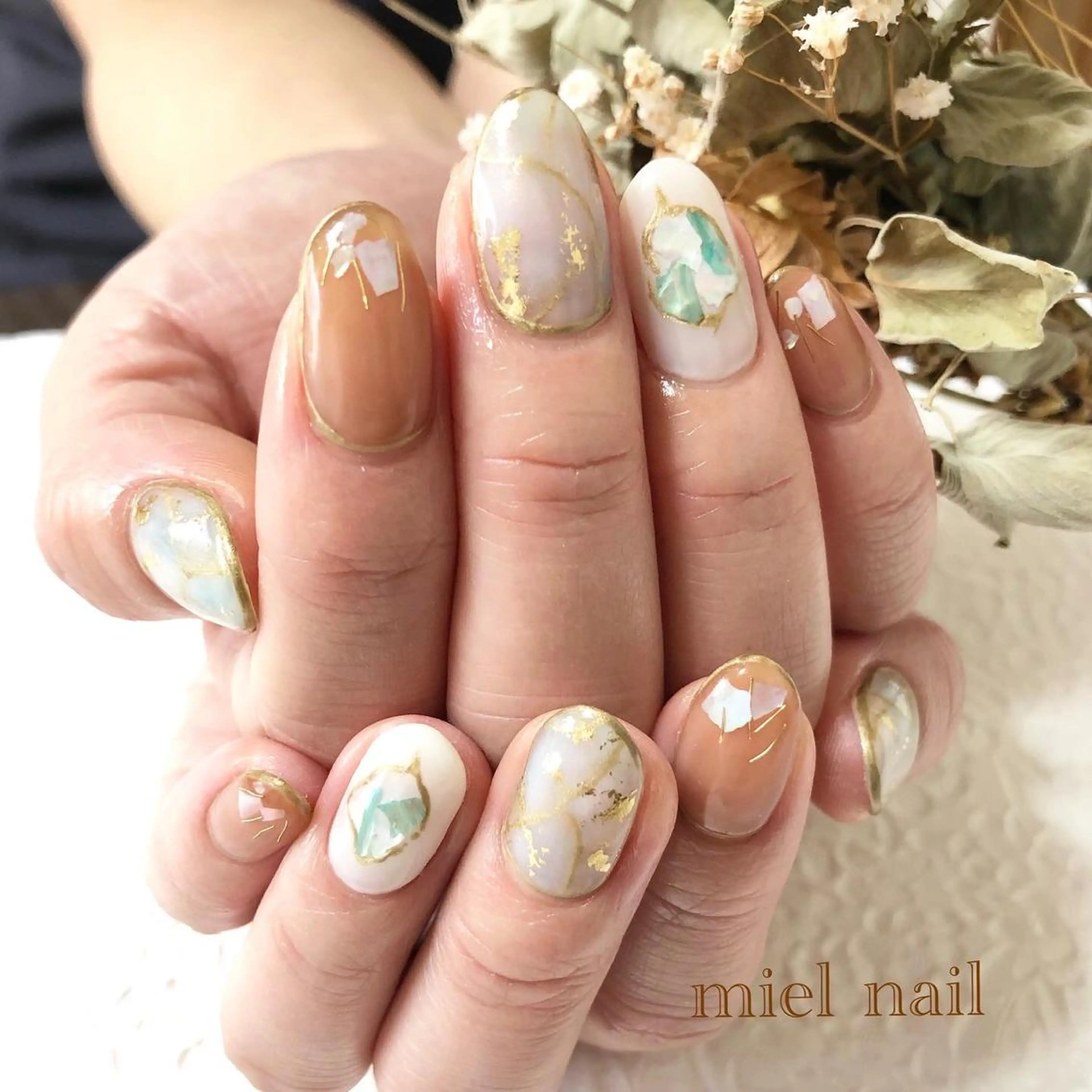 ネイル ハンドネイル miel nailのネイルデザイン