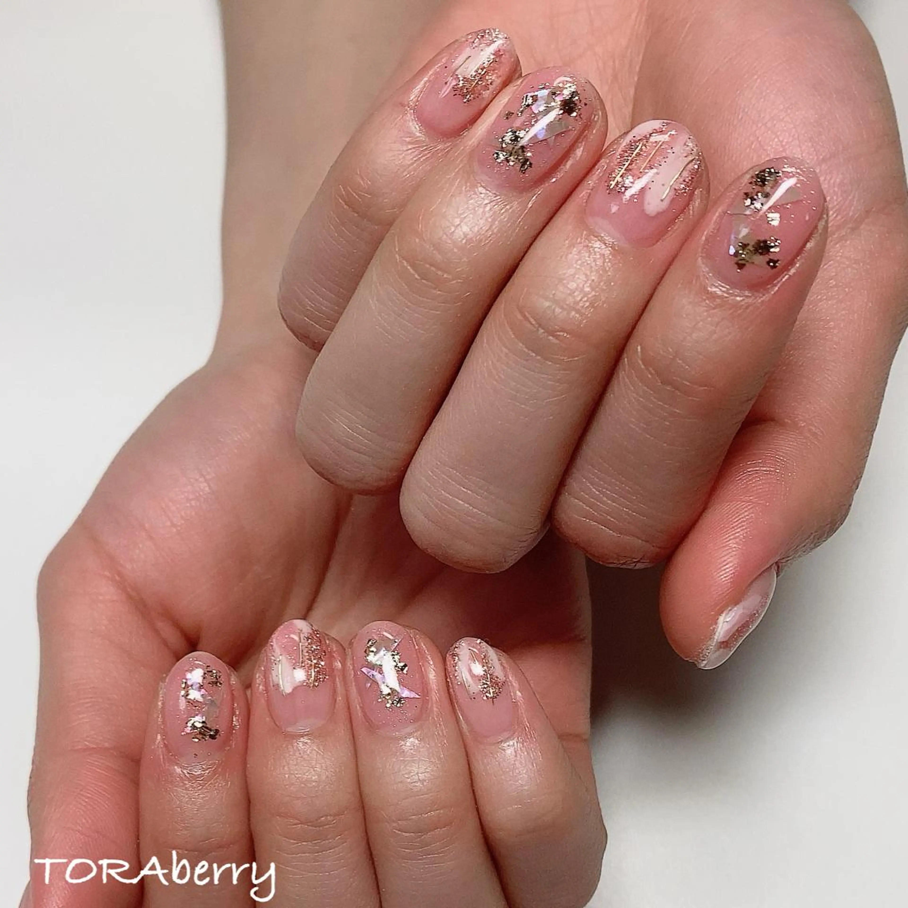 ネイル ニュアンスネイル ハンドネイル ネイリスト なつみのネイルデザイン