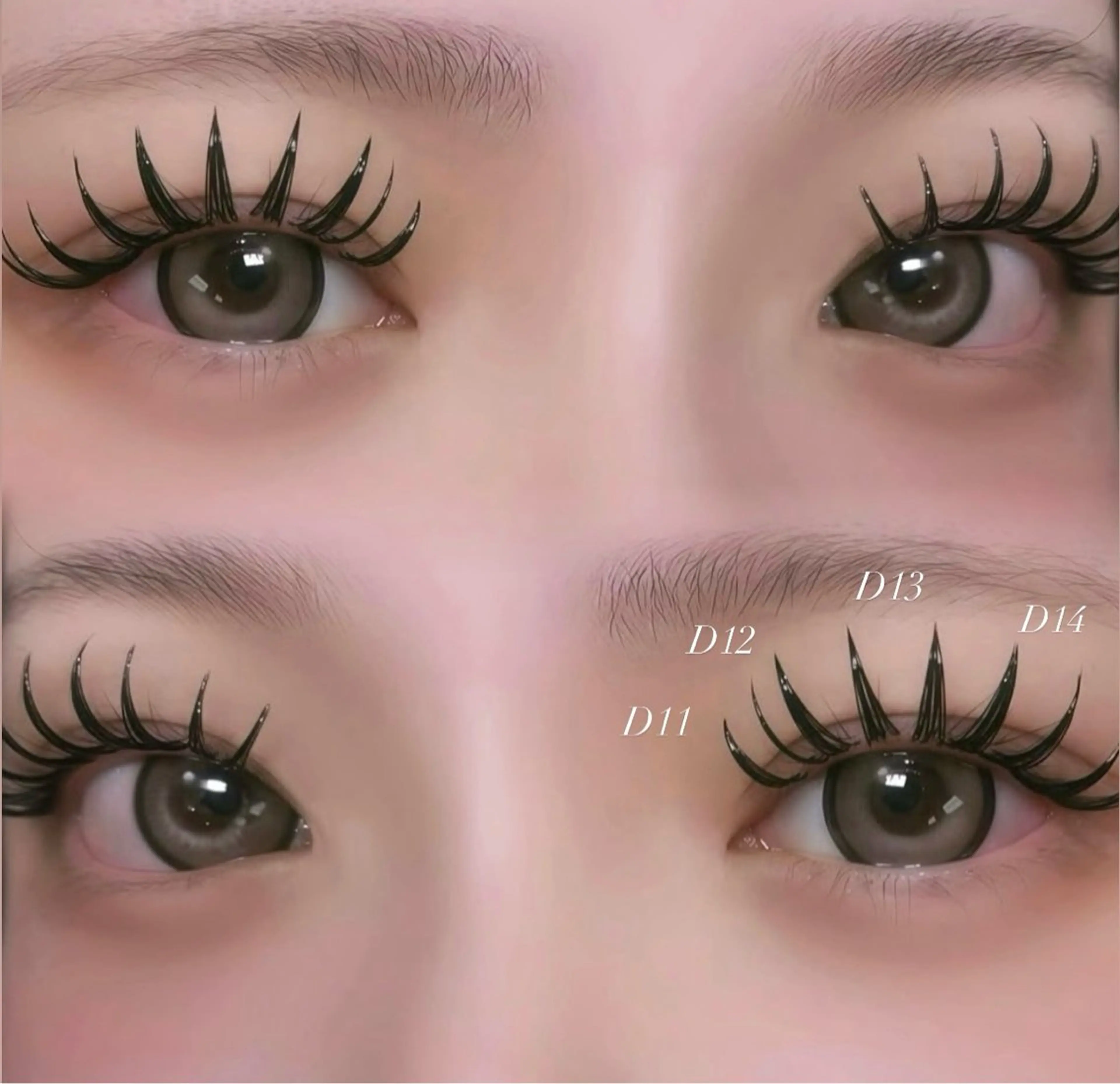 マツエク・マツパ Narumi eyelashesのマツエク・マツパデザイン