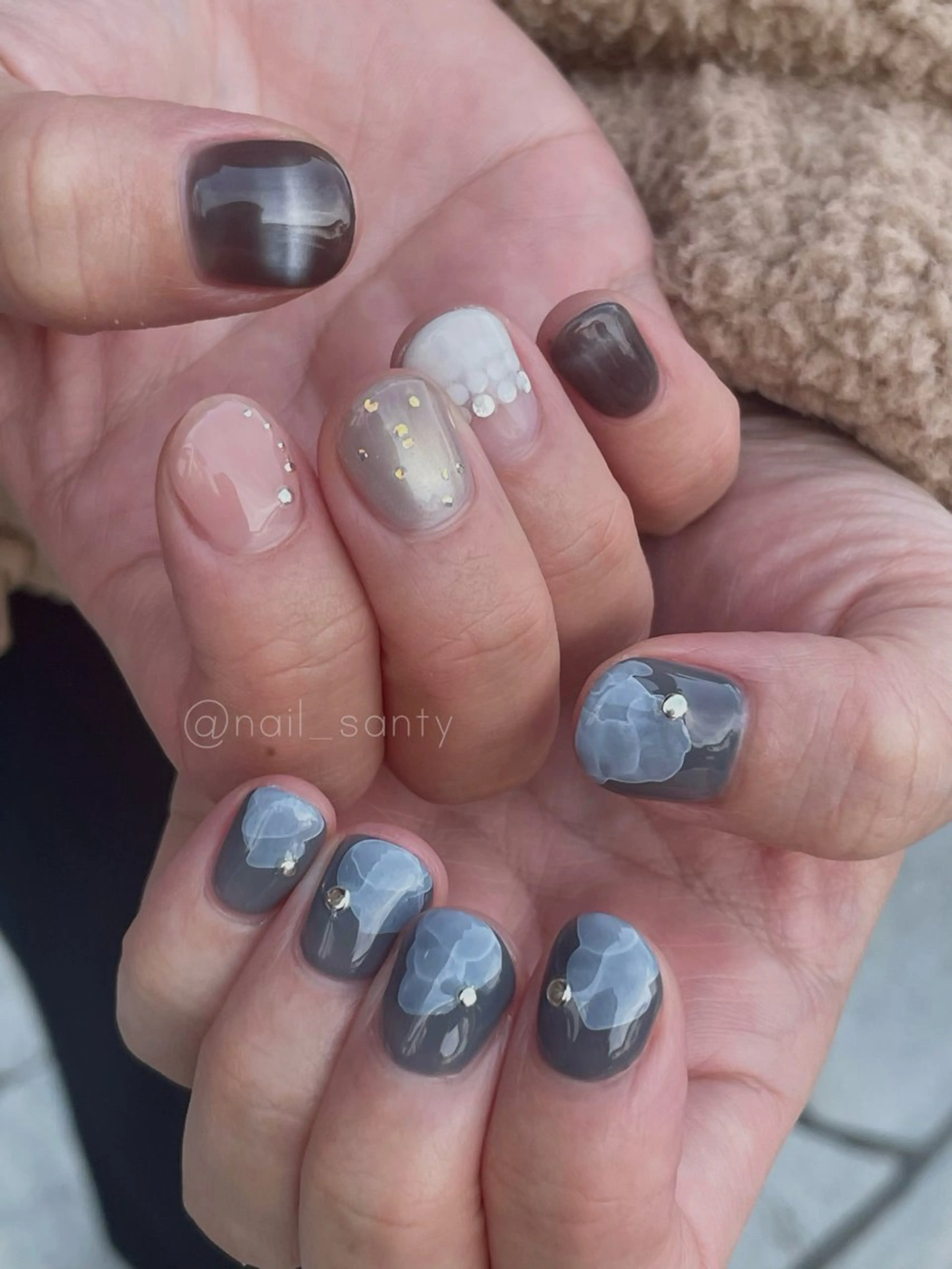 ネイル ハンドネイル Nailsalon Santy.のネイルデザイン