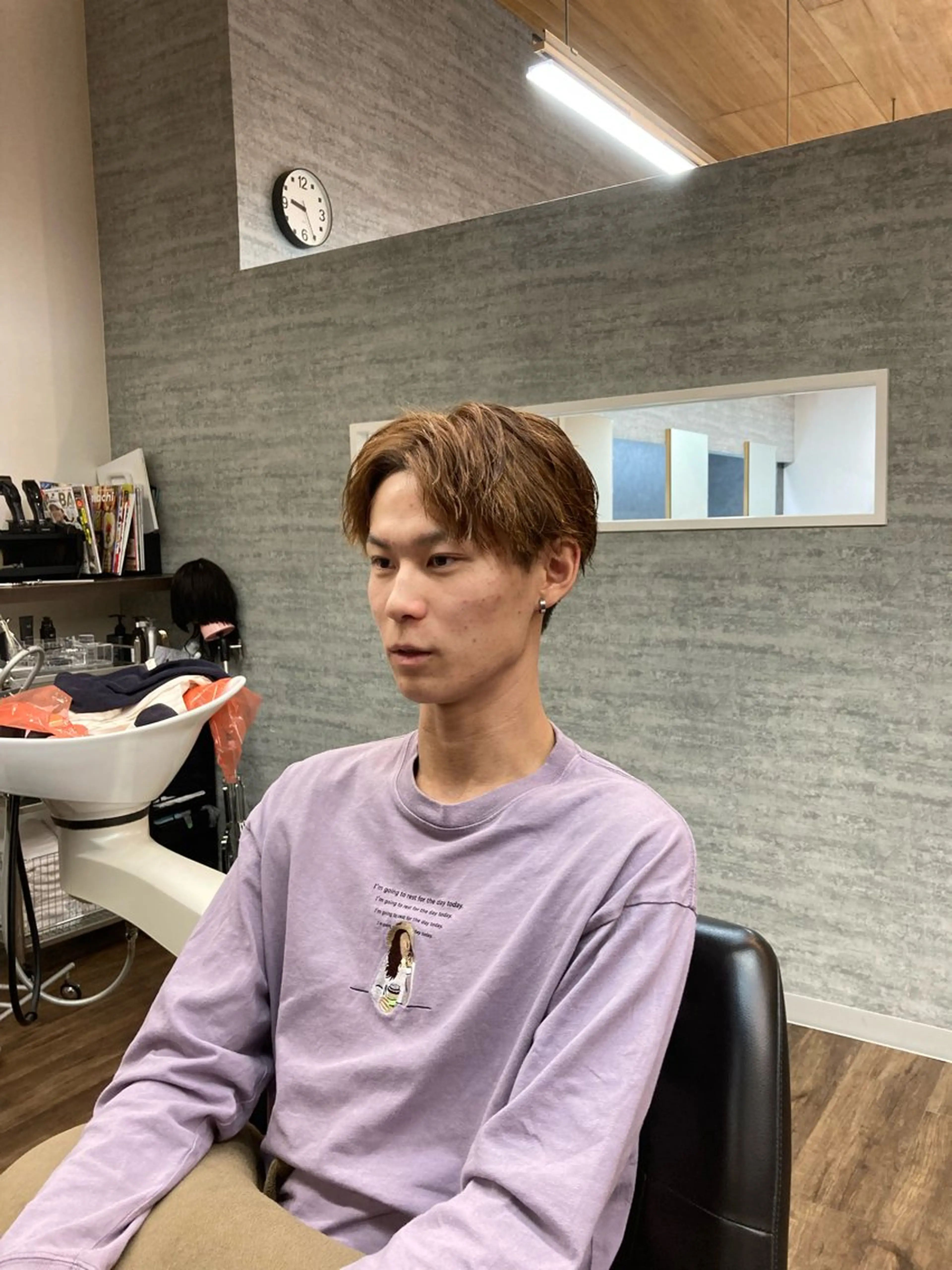 ショート カラー メンズ kaming所属・メンズ特化💈/ 長谷川翼のヘアスタイル