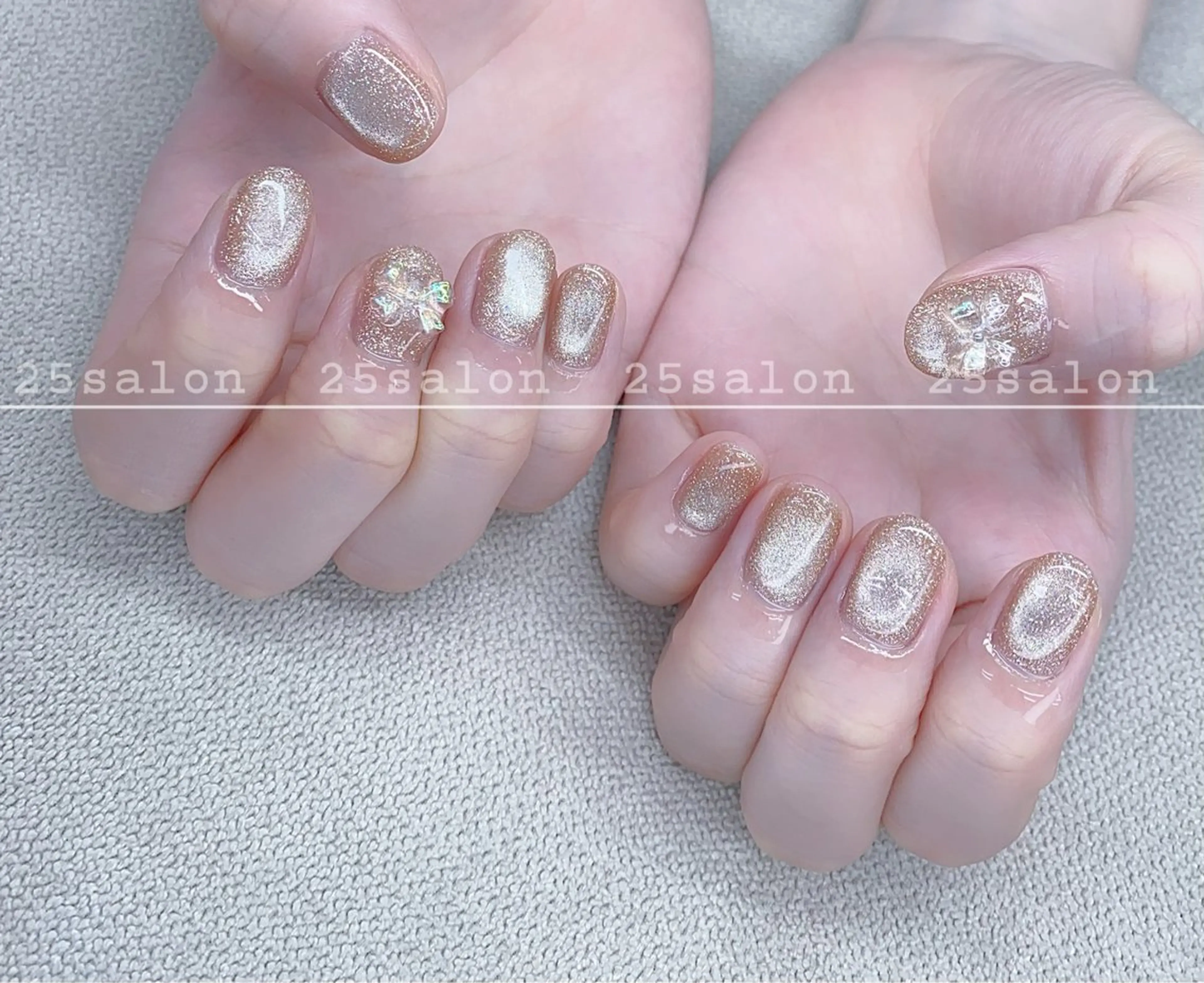 ネイル ジェルネイル 韓国ネイル ニュアンスネイル パラジェル ワンホンネイル 2 5のマツエク・マツパデザイン