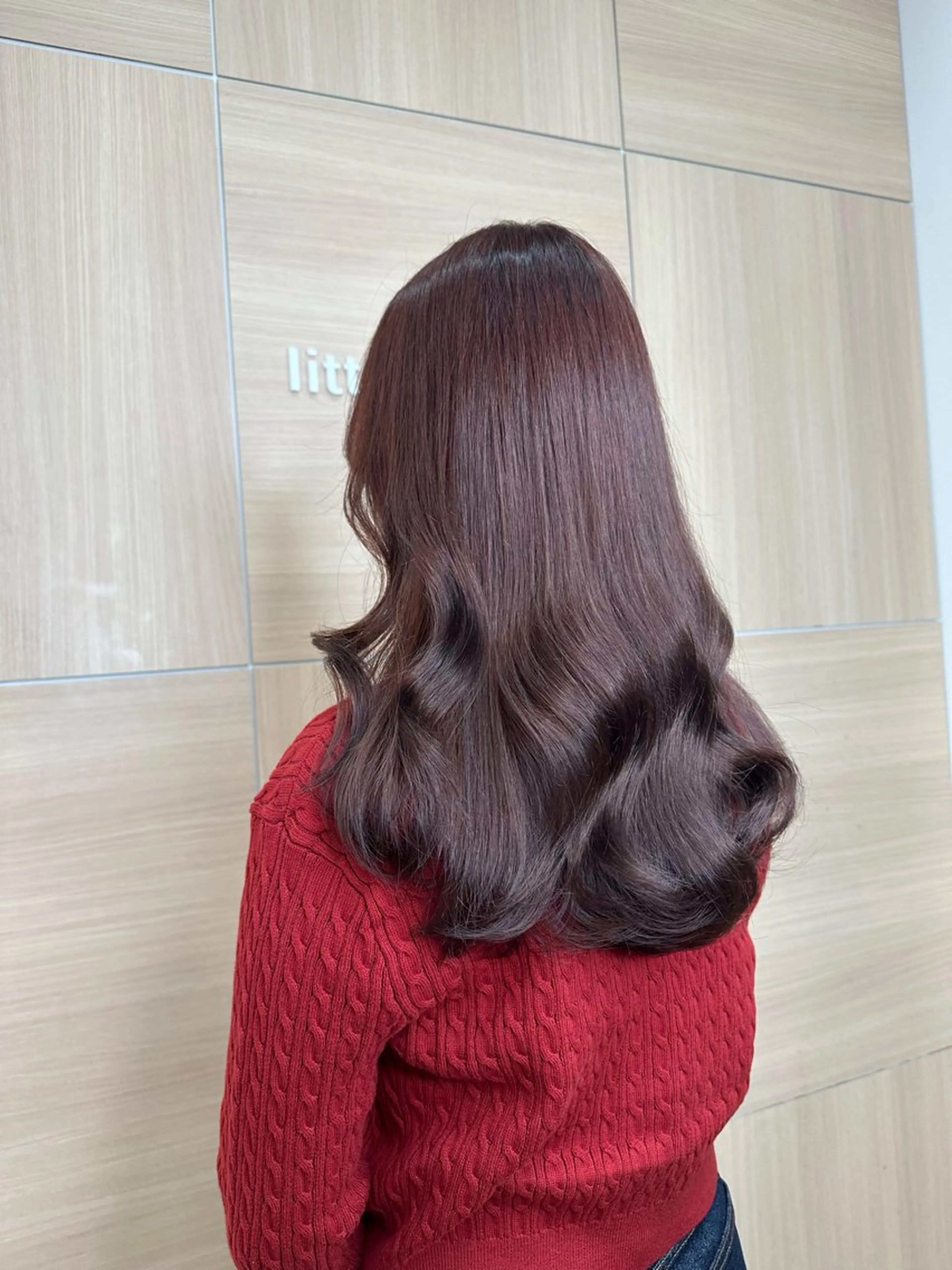 【新規様☘️4/30まで限定☘️】韓国レイヤーカット➕髪質改善カラー➕トリートメントの写真