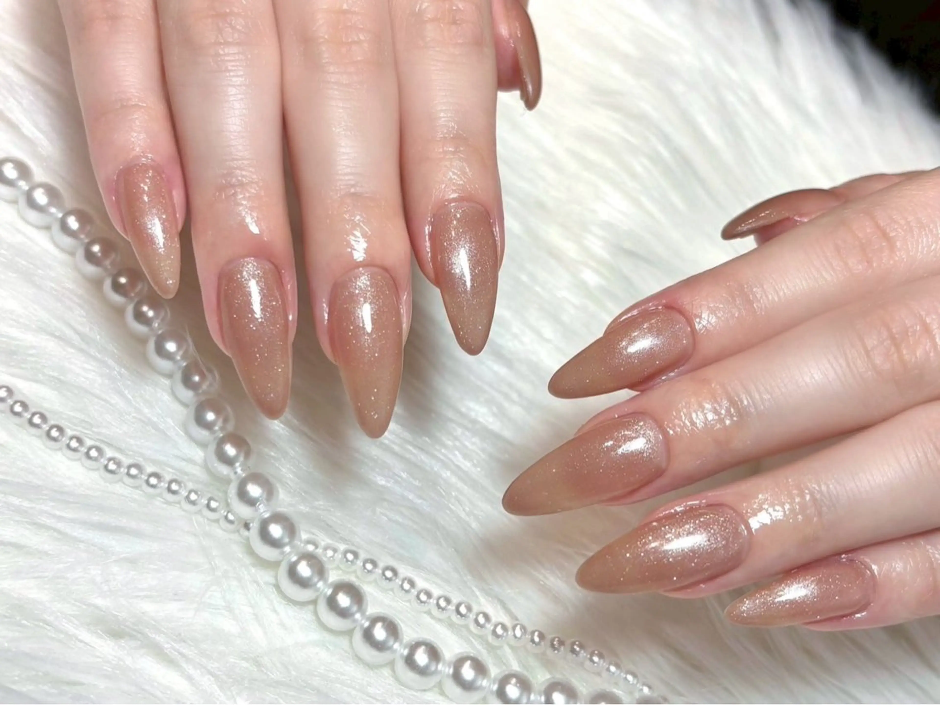 限定🎀〈初回オフ/ケア込〉ハンド💅チップ長さ出し10本コース(ワンカラー)¥6980⇨4700の写真