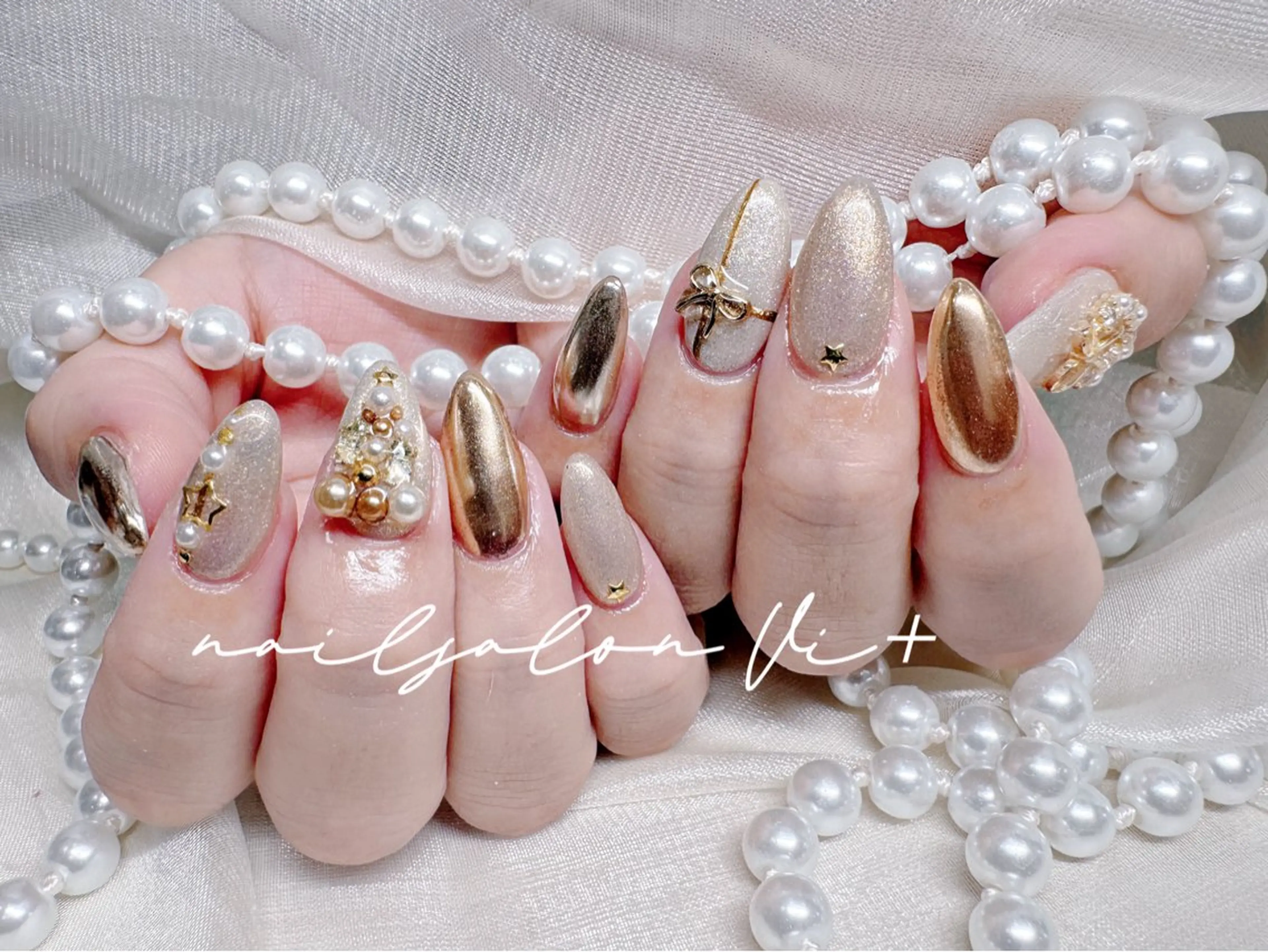 ネイル ハンドネイル ✨Nailsalon Vi+✨のネイルデザイン