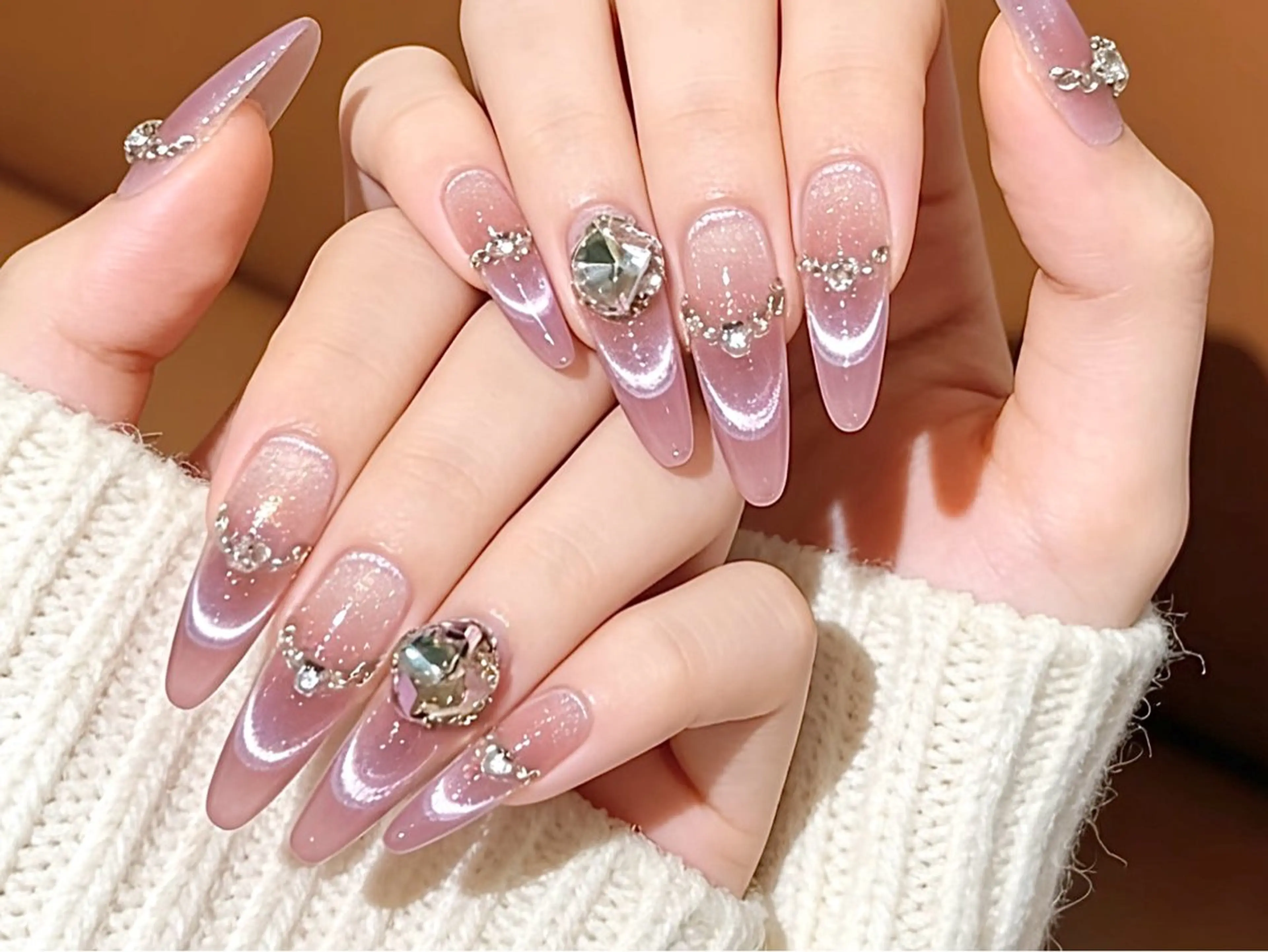 ⭐️チップ長さ出し⭐️10本アートやり放題♡持ち込みOK♡時間内完成必須の写真