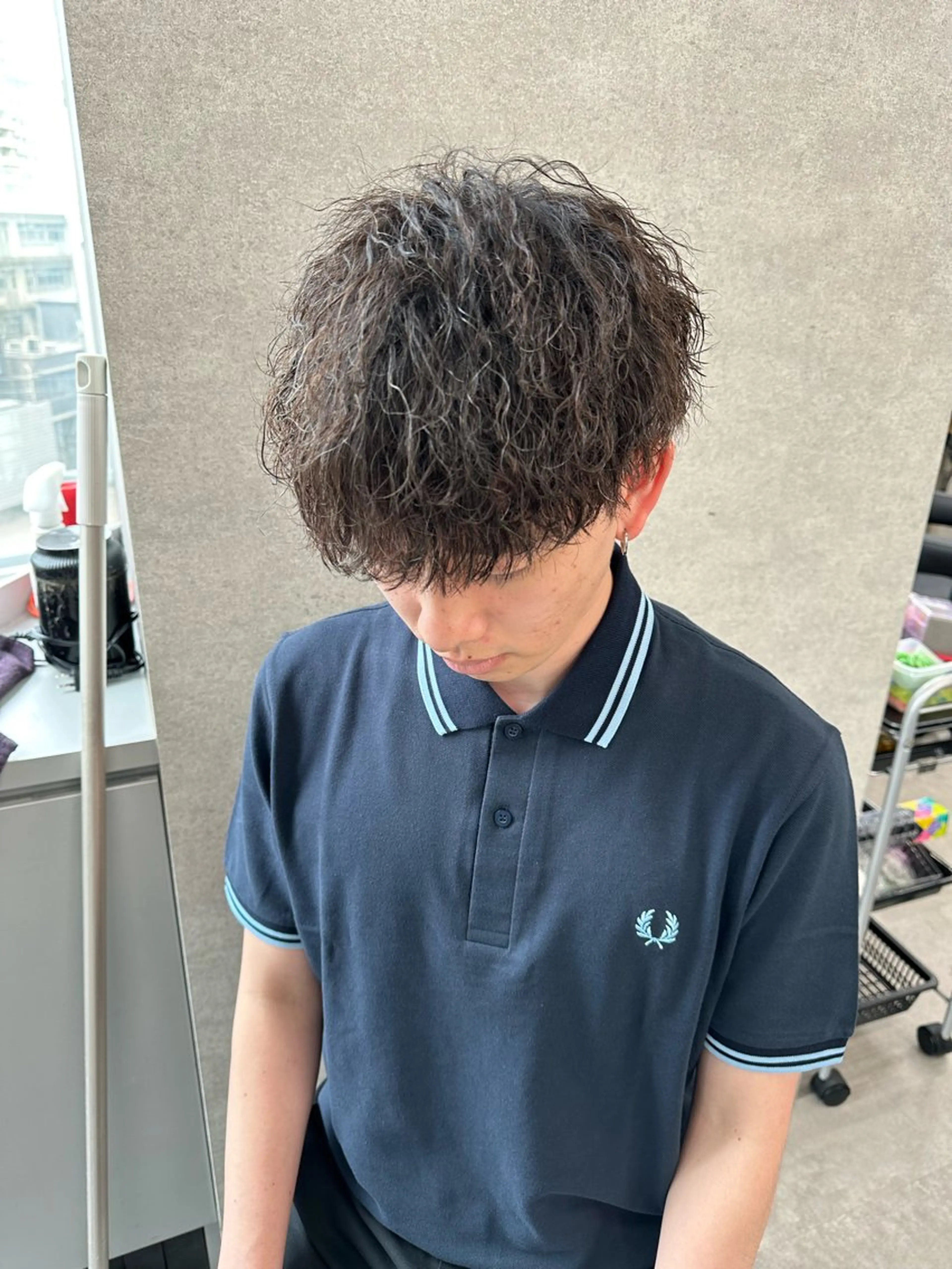 ショート パーマ メンズ 【メンズ特化】 笹目純のヘアスタイル