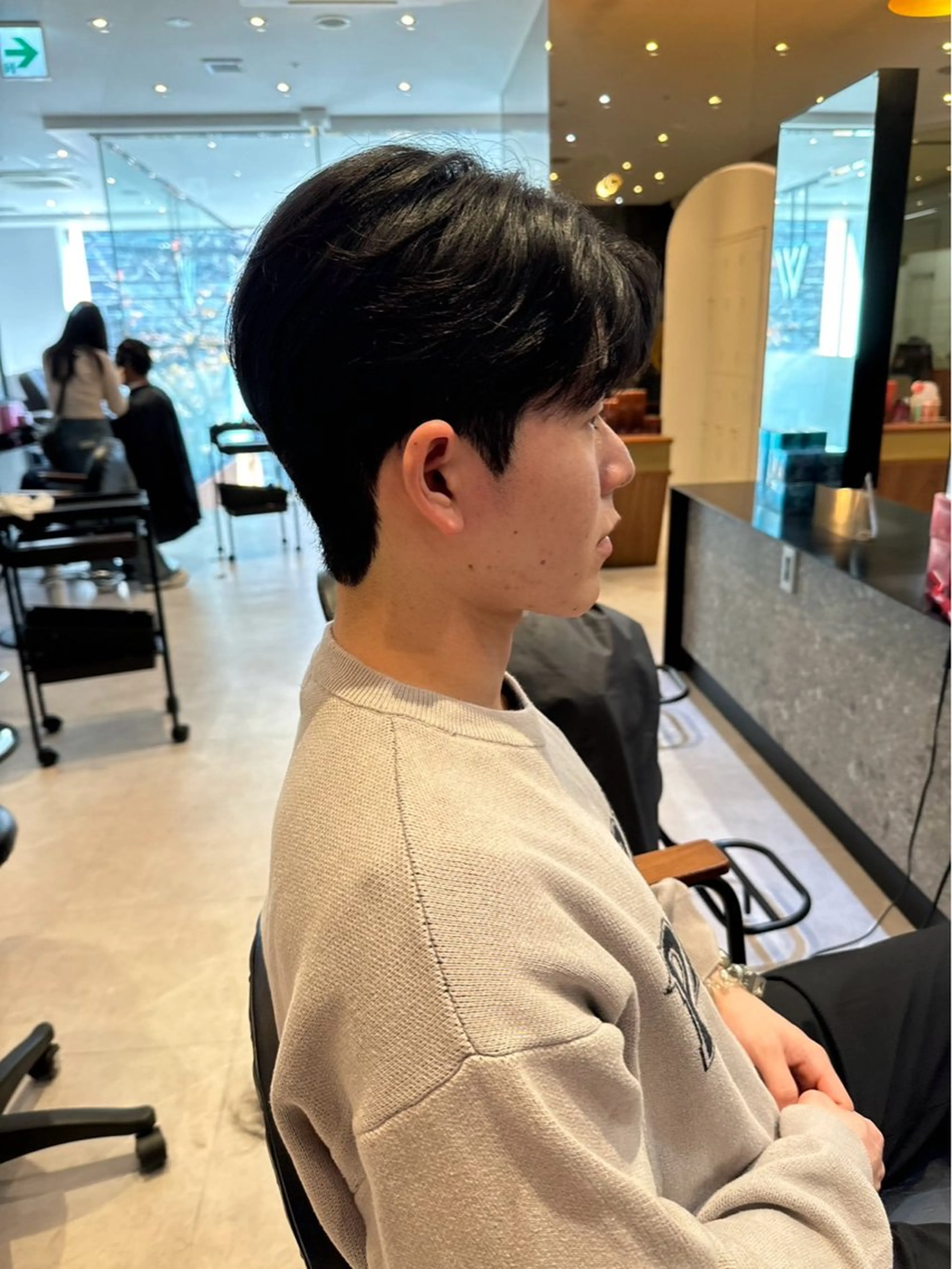 パーマ メンズ カルマパーマ メンズパーマ カット パーマ 縮毛矯正/カット/ 韓国ヘア/蛯原🍤のヘアスタイル