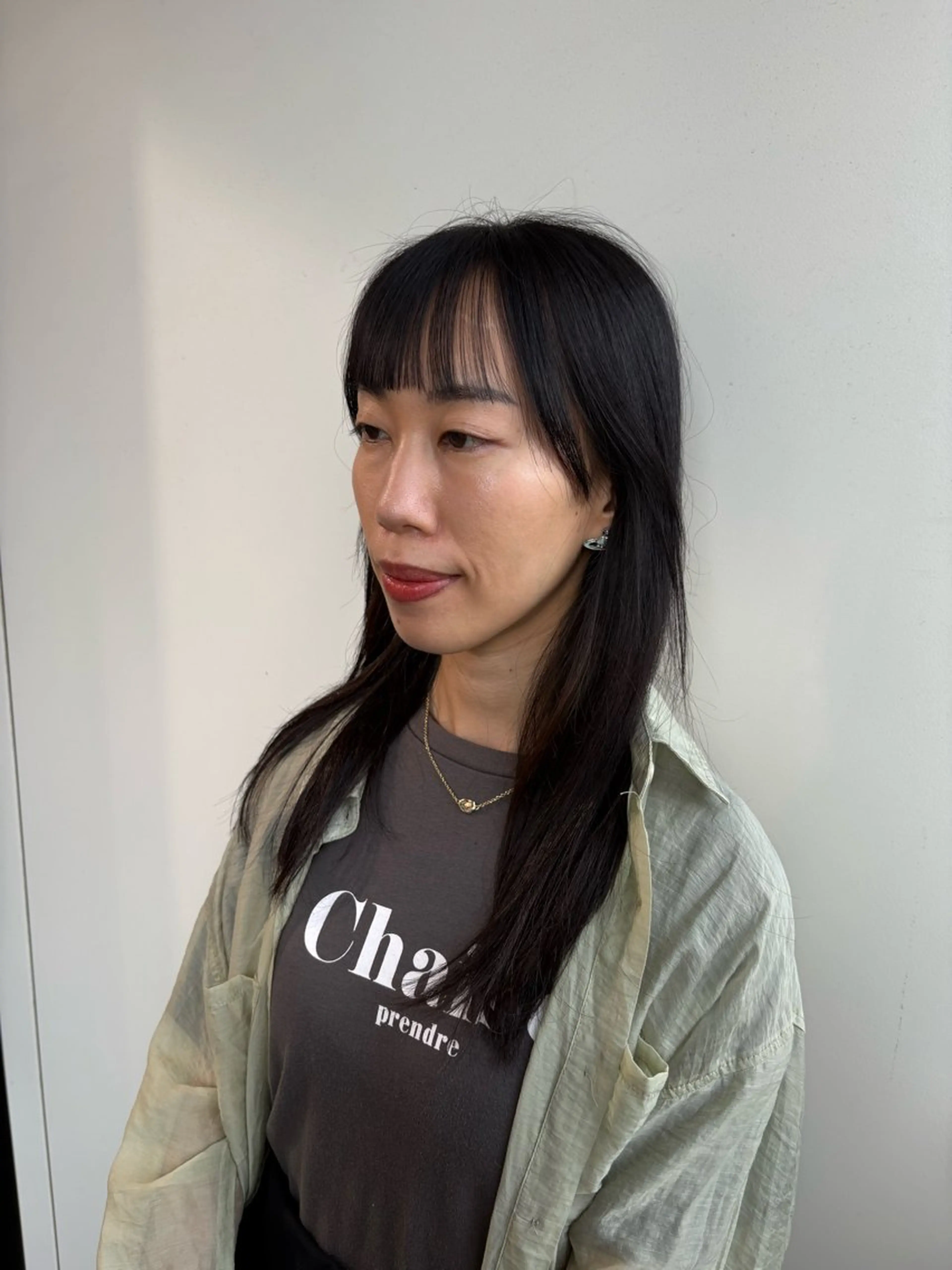 ロング 似合わせカット 向山 月雫のヘアスタイル