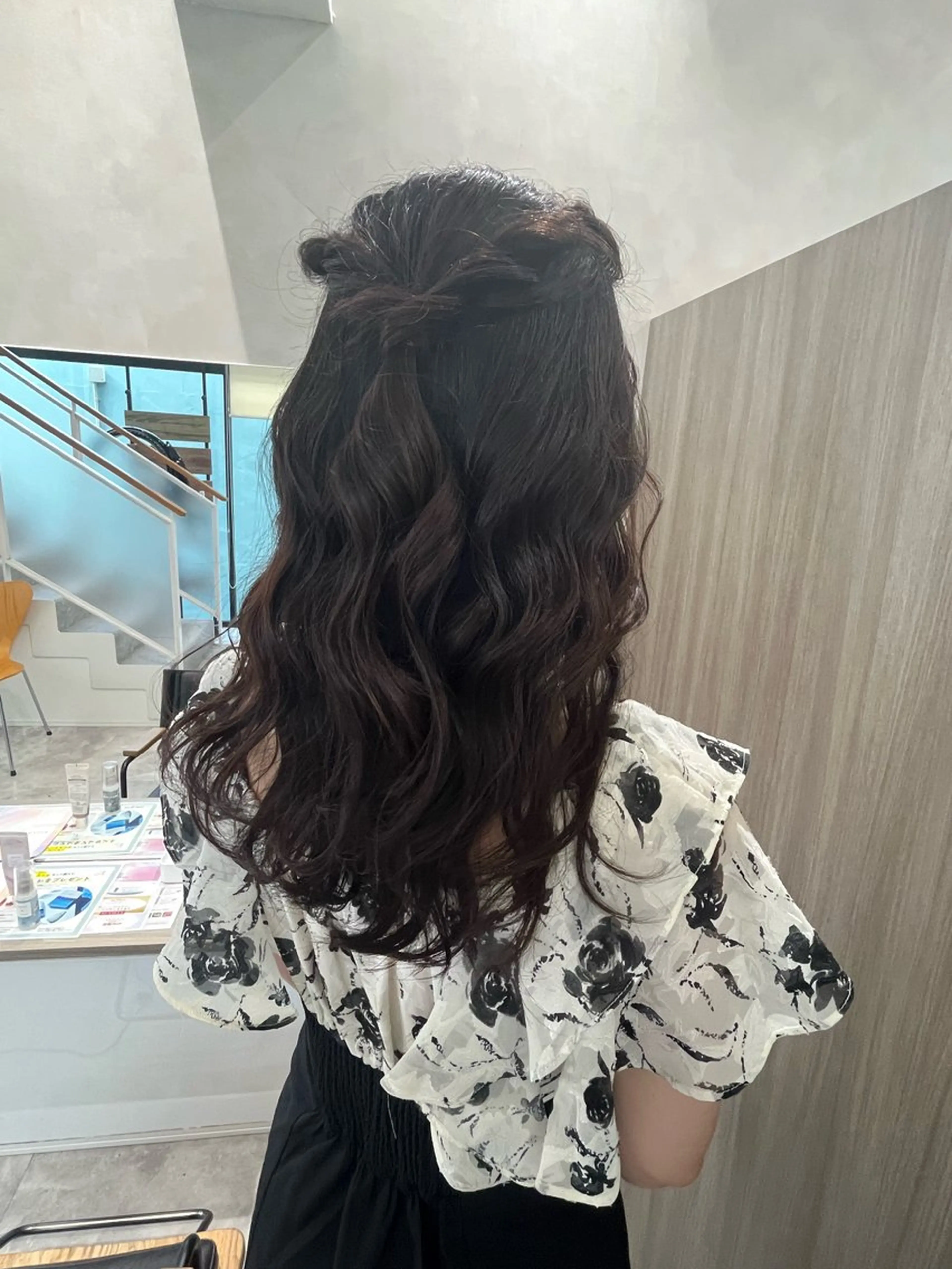 セミロング ヘアセット Yumi/艶髪/ 透明感カラー🤍のヘアスタイル