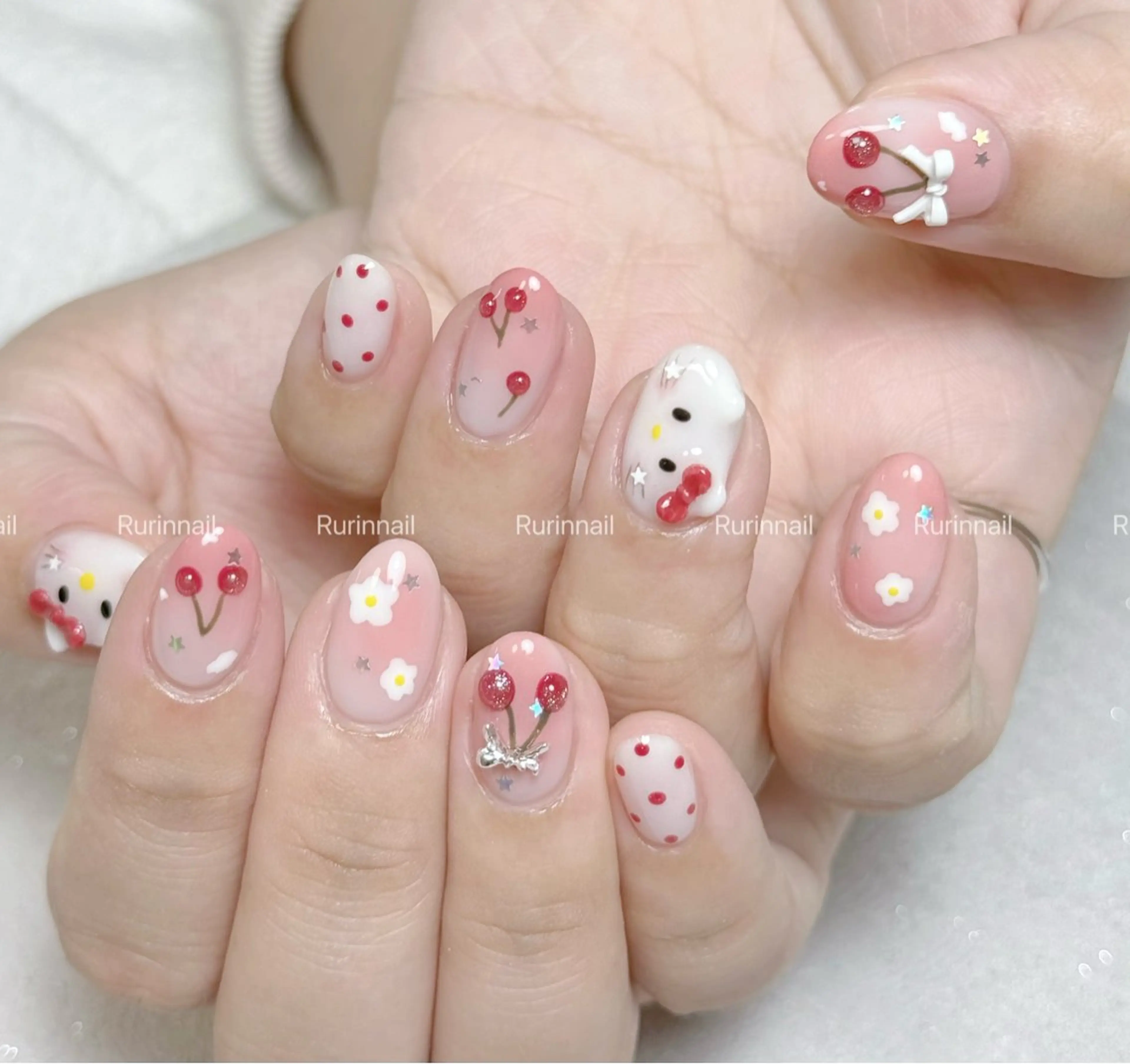 ネイル ハンドネイル ルリン サロン💅のネイルデザイン