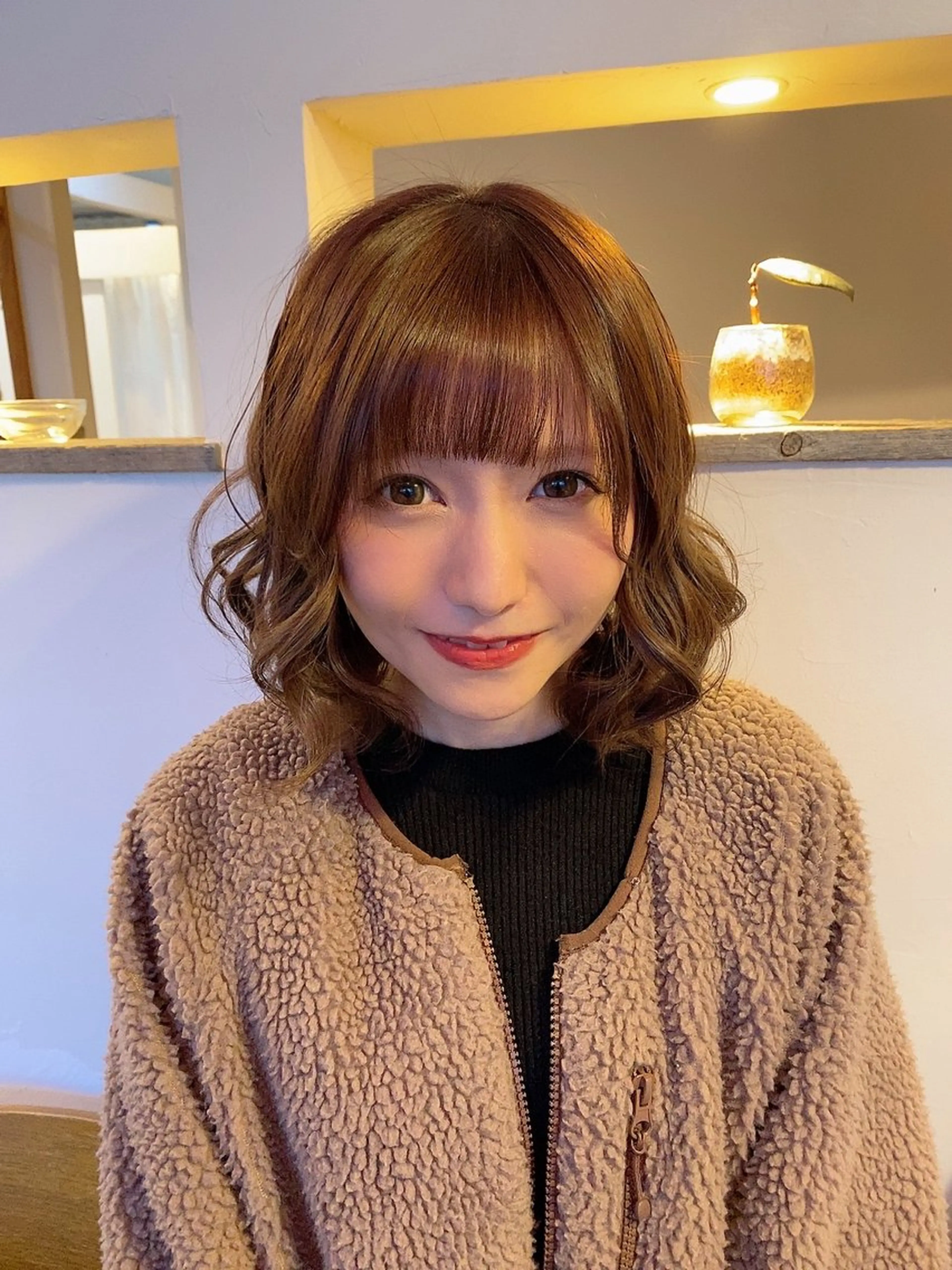 カラー ベージュカラー 安住 千明のマツエク・マツパデザイン