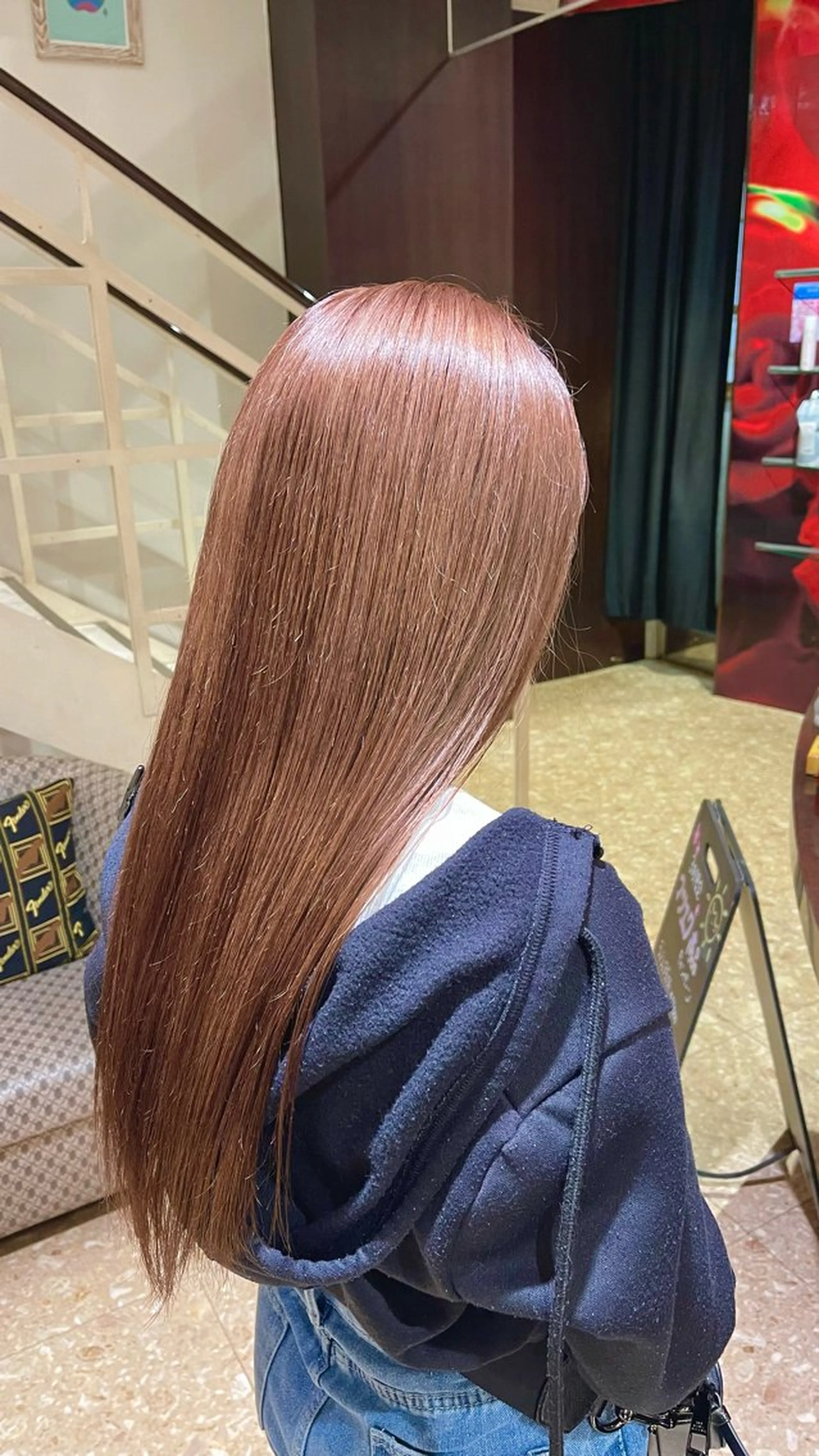 ロング カラー HAIR & MAKE EARTH 土気店所属・🎨メンズブリーチ/ 糸久 尚輝🎨のヘアスタイル